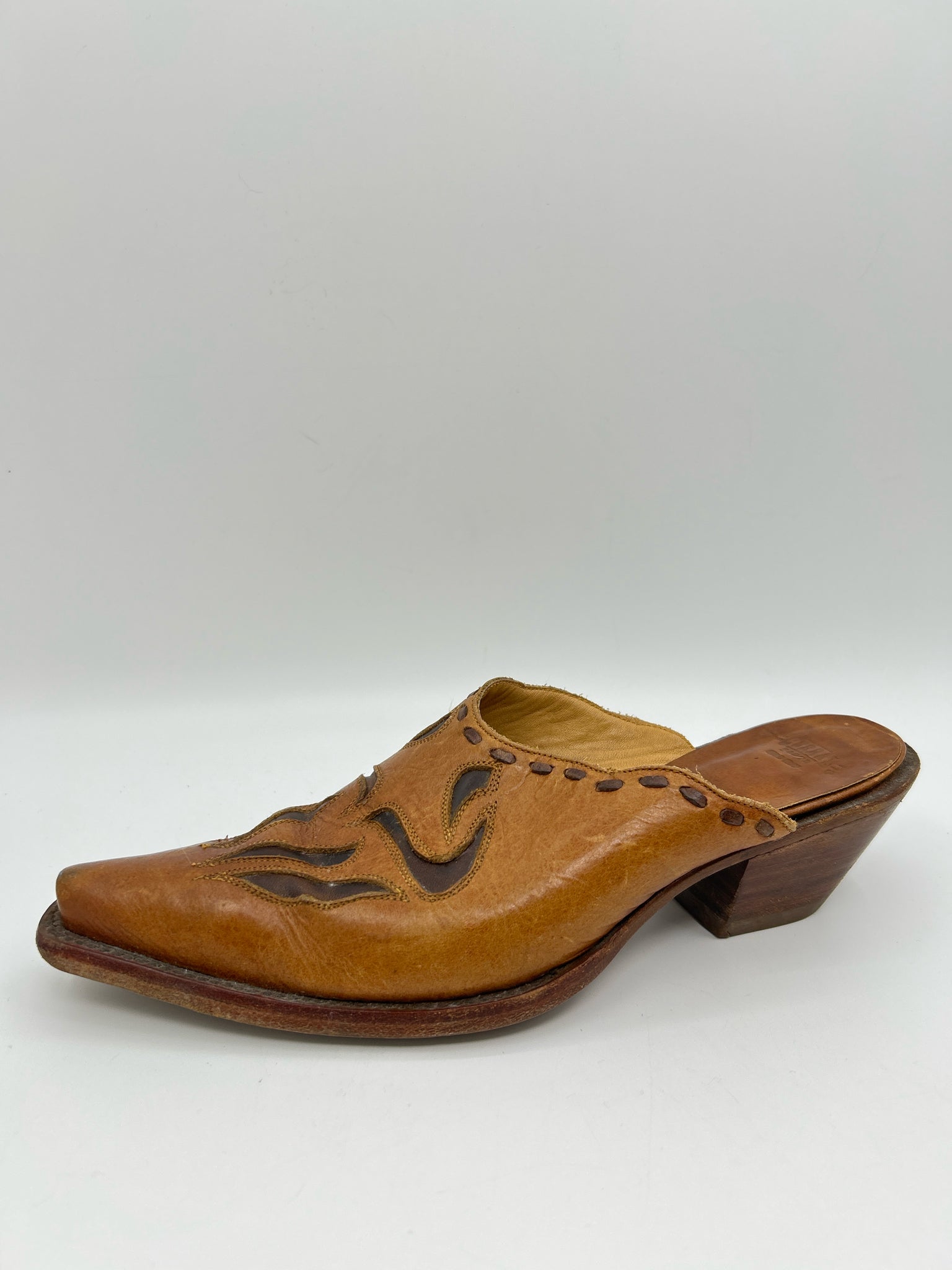 CORRAL Size 9M Tan Women Booties