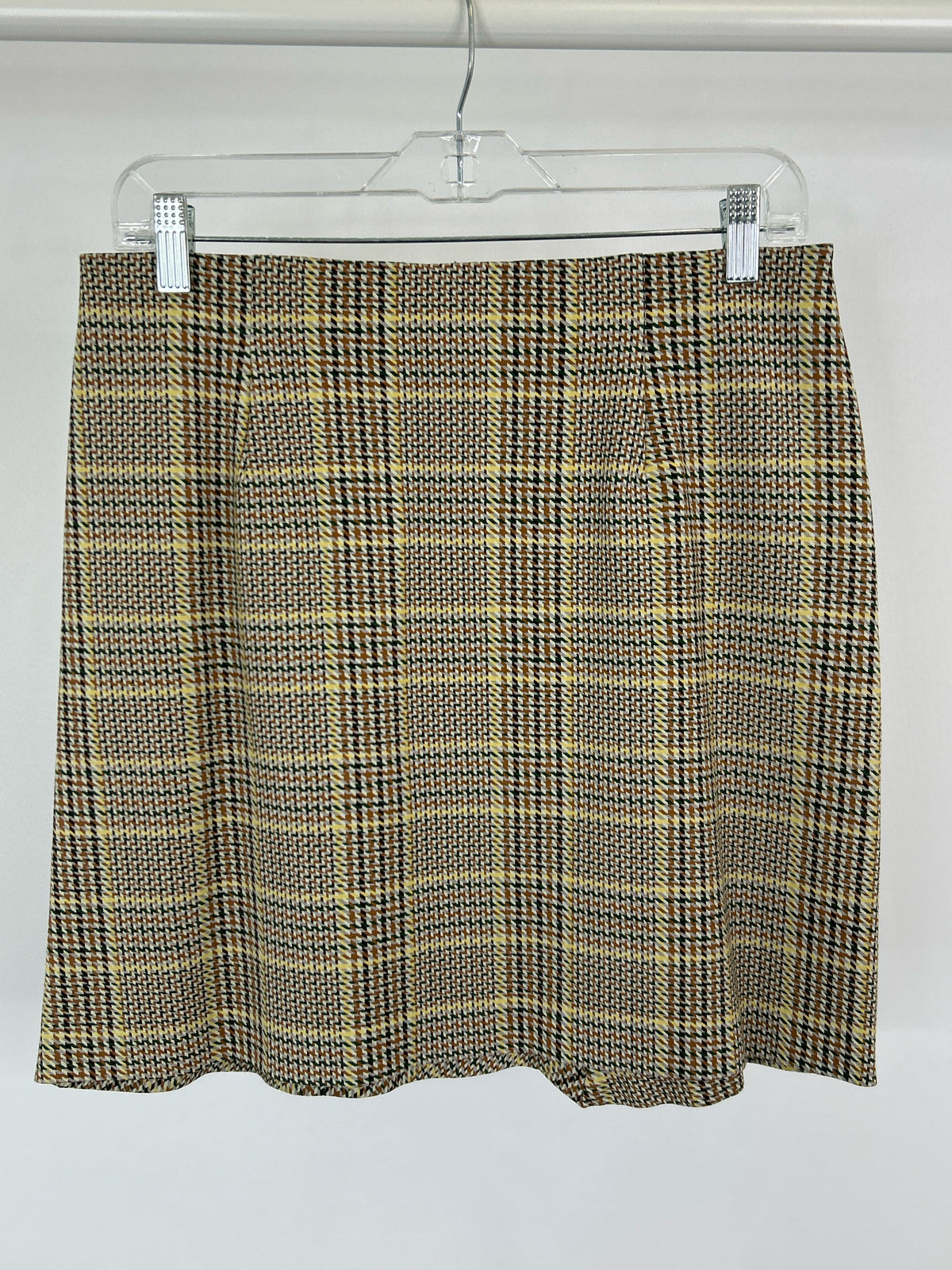 CABI Size M Brown Print Women Skirt