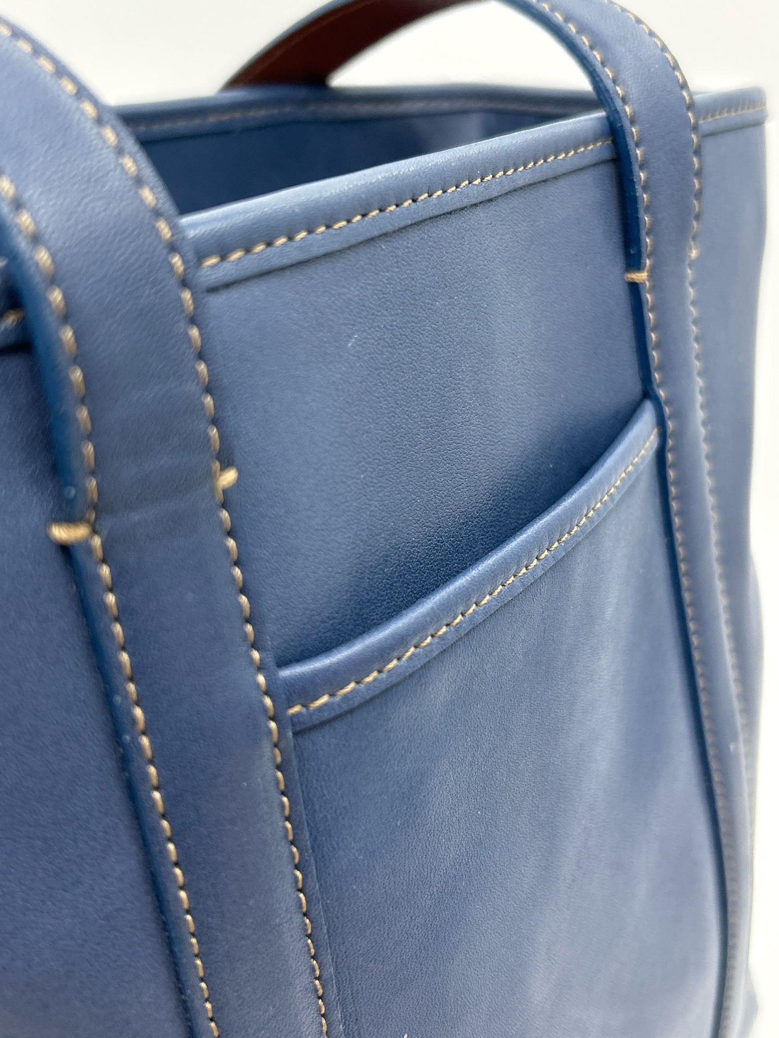 Coach Blue Women Tote