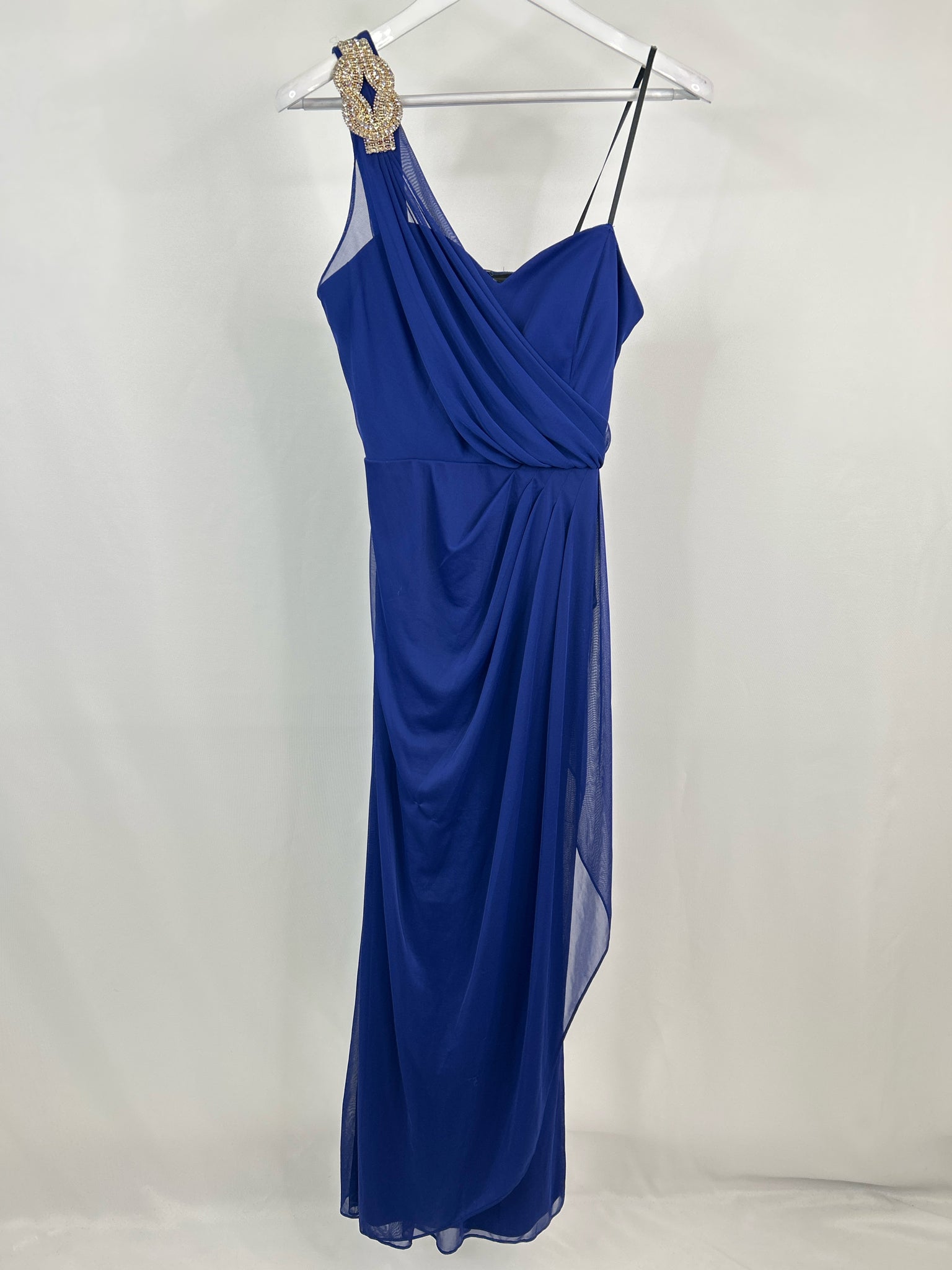 CAMILLE LA VIE Size 12 Royal Blue Women Dress