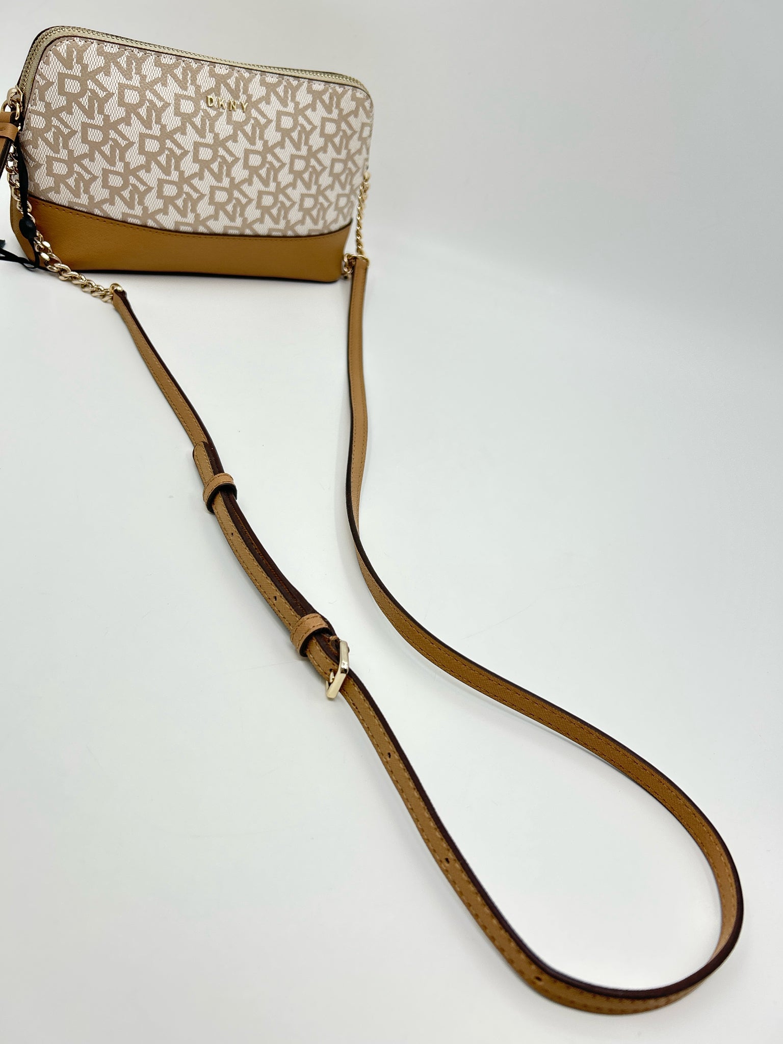 DKNY WHITE AND BEIGE Women Purse