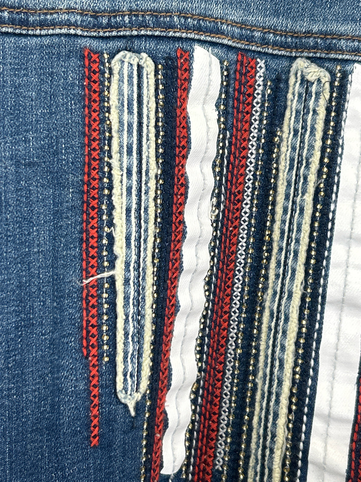 CHICO'S Size XXL BLUE DENIM Women Jacket