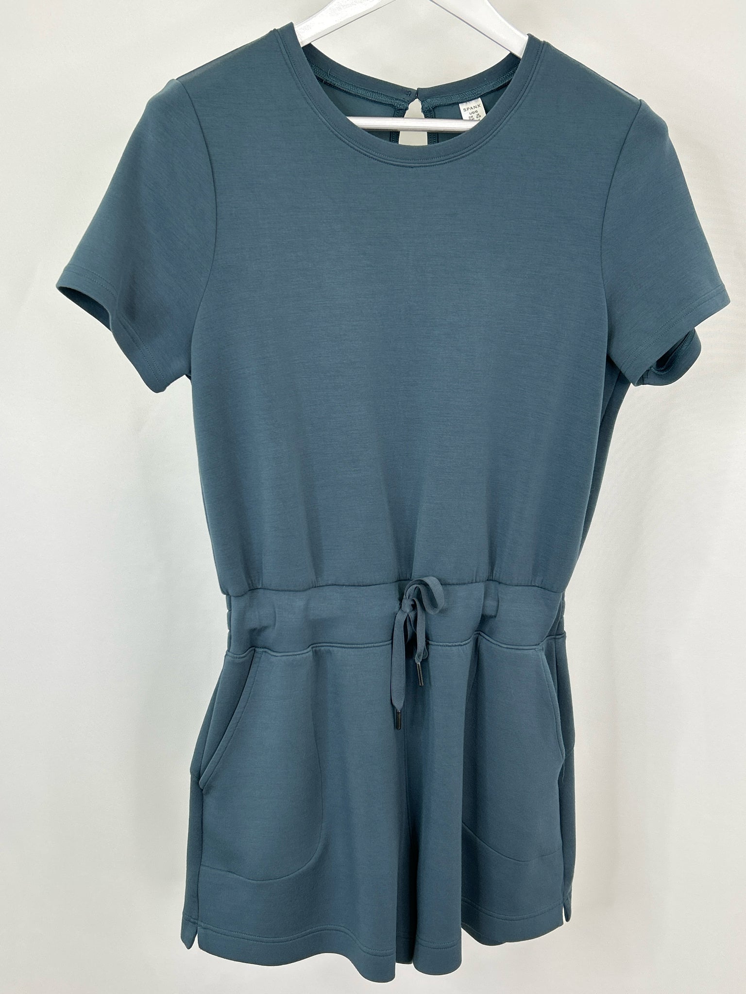 SPANX Size L Teal Women Romper