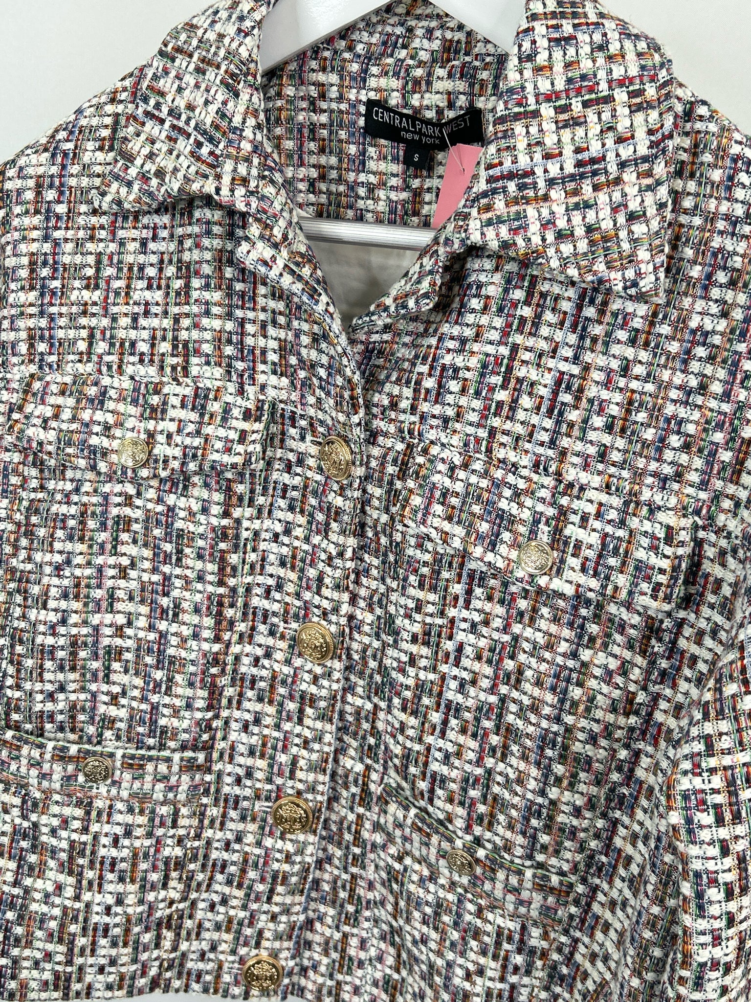 CENTRAL PARK WEST Size S Multi-Color Women Jacket