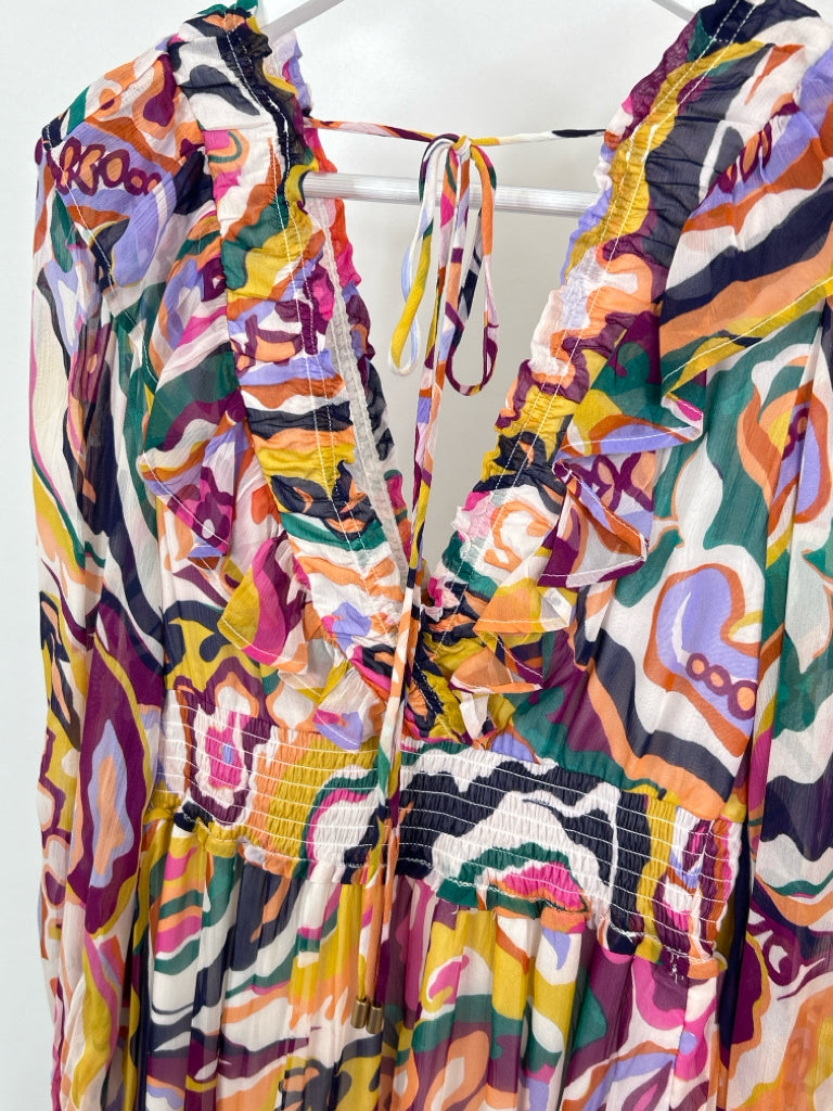 ANTHROPOLOGIE Size S Multi-Color Women's Dress