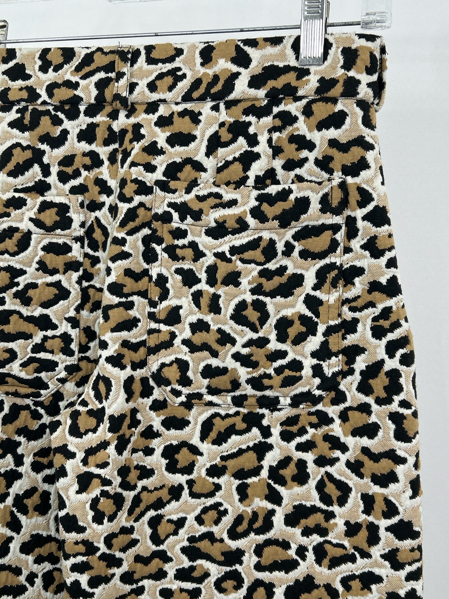 MAEVE Size 27/4 BEIGE AND BLACK Women Pants