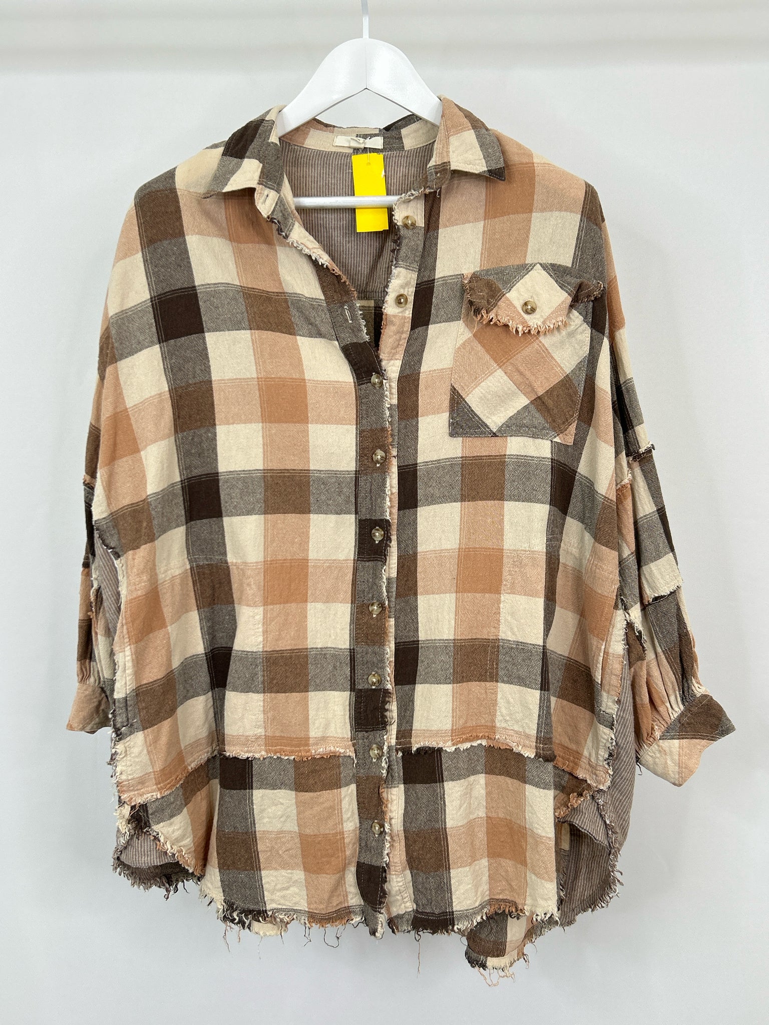 EASEL Size M Brown Women Shirt