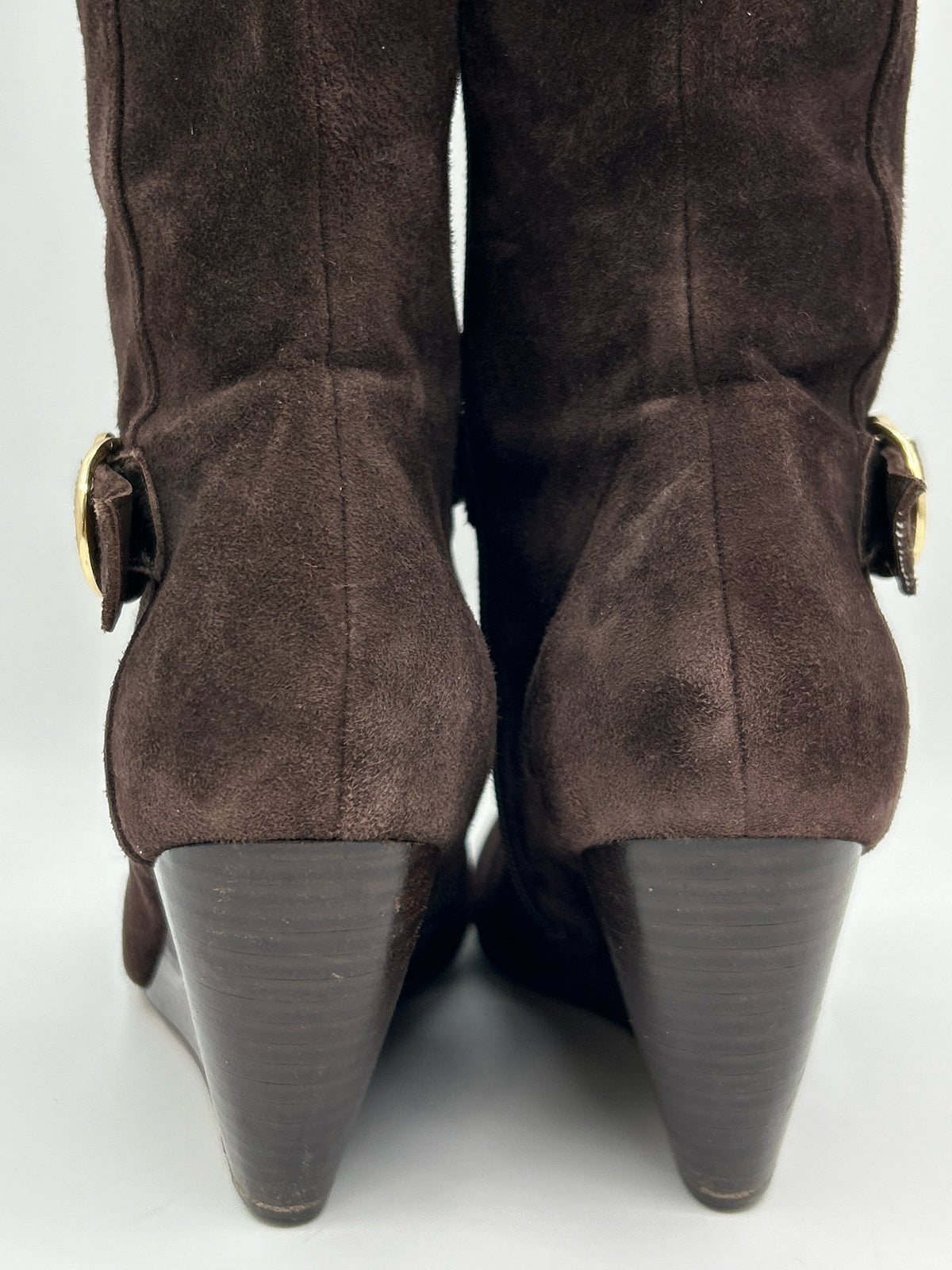 COLE HAAN Size 9B DARK BROWN Women Boots