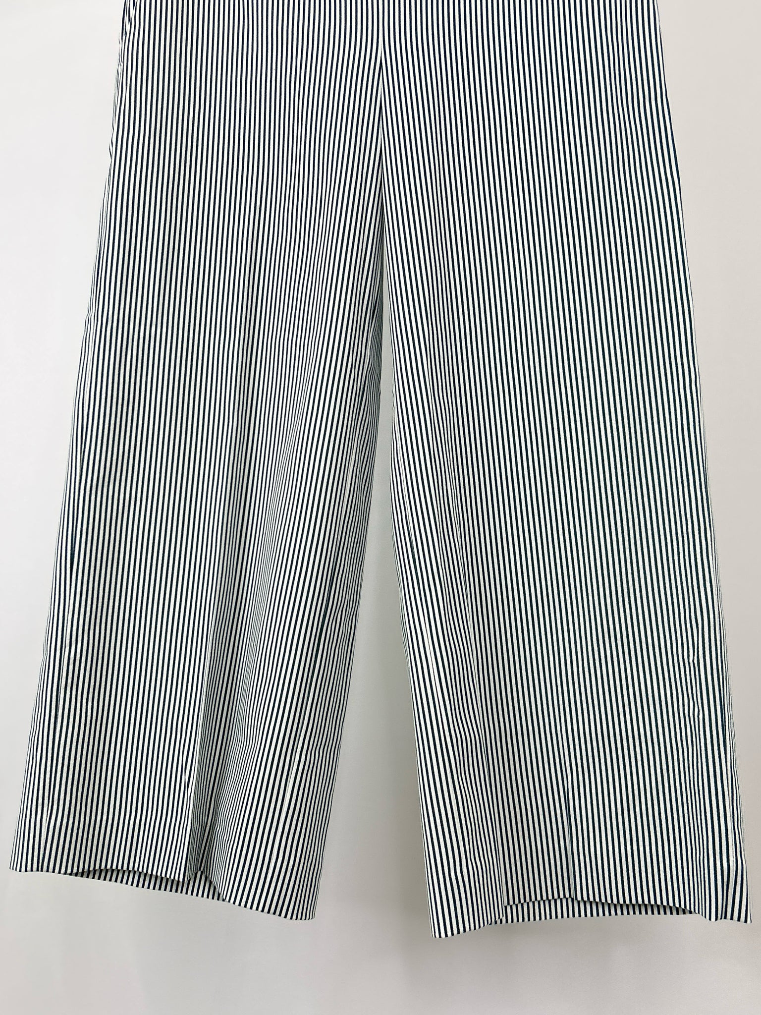 LOFT Size 2 Green Striped Women's Pants