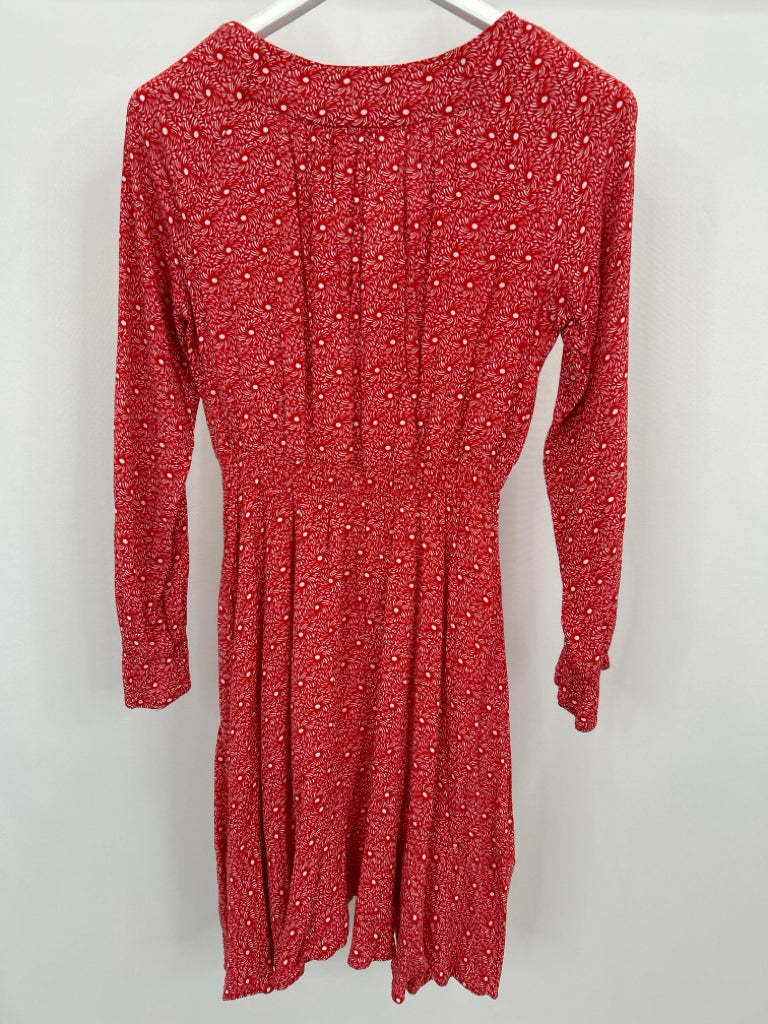 MAEVE Women Size S red and white Dress