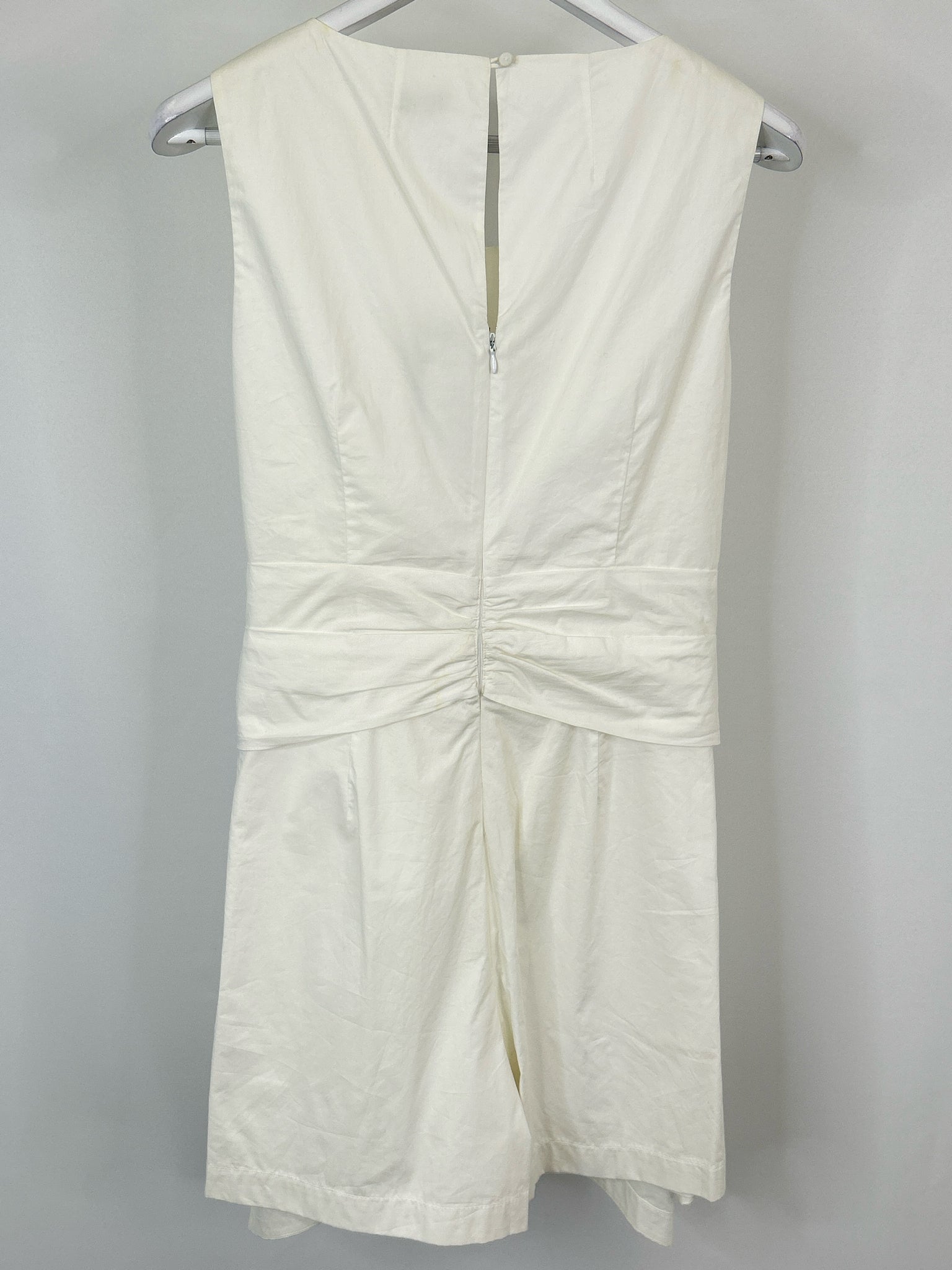 REBECCA TAYLOR Size 8 White Women Romper