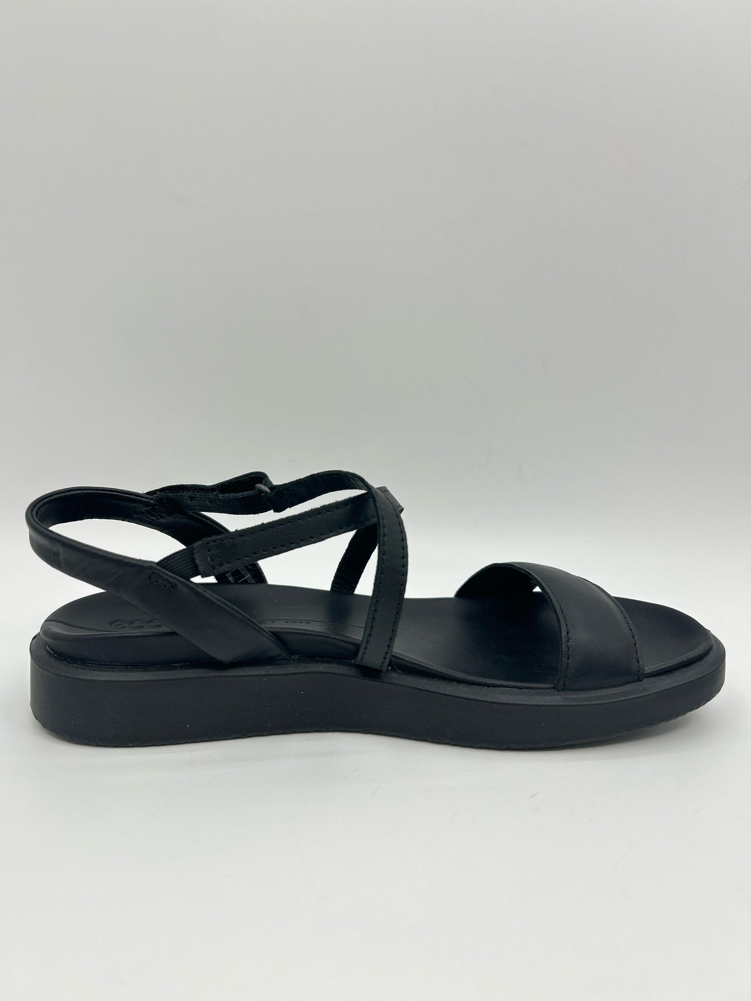 ECCO Size 37/6 Black Women Sandal