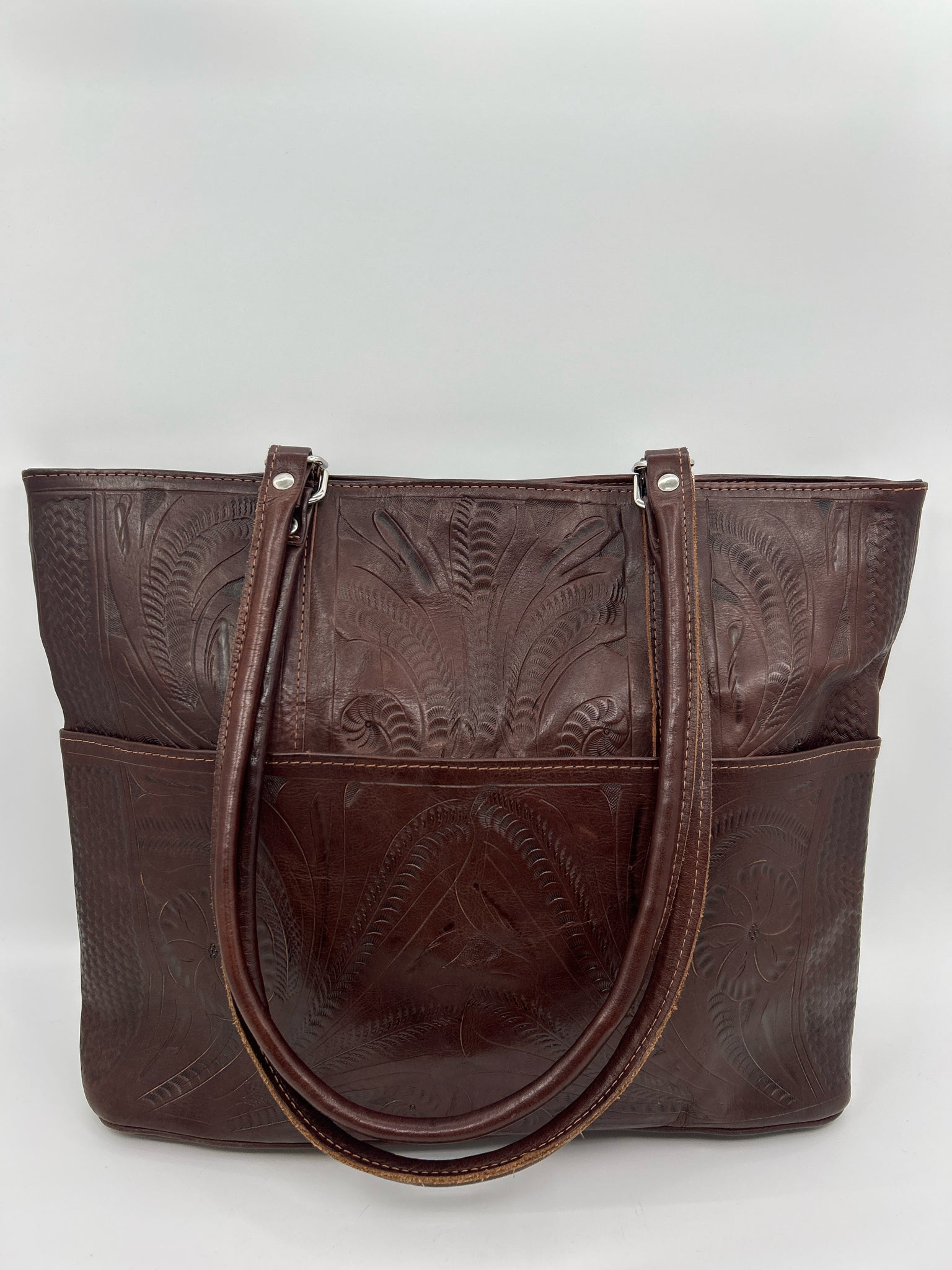 ROPIN WEST DARK BROWN Women Tote
