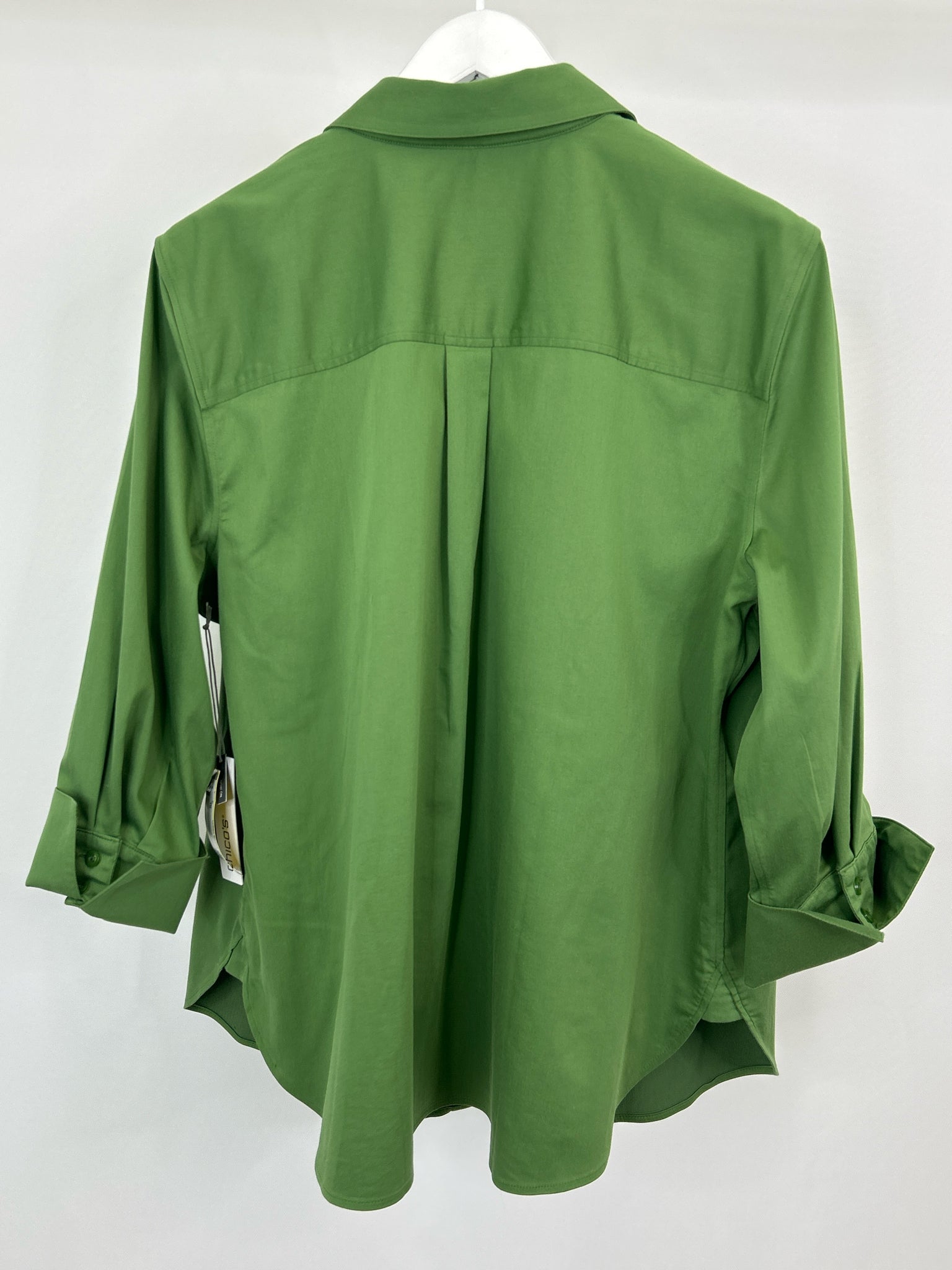 CHICO'S NWT Size 16 Green Women Shirt