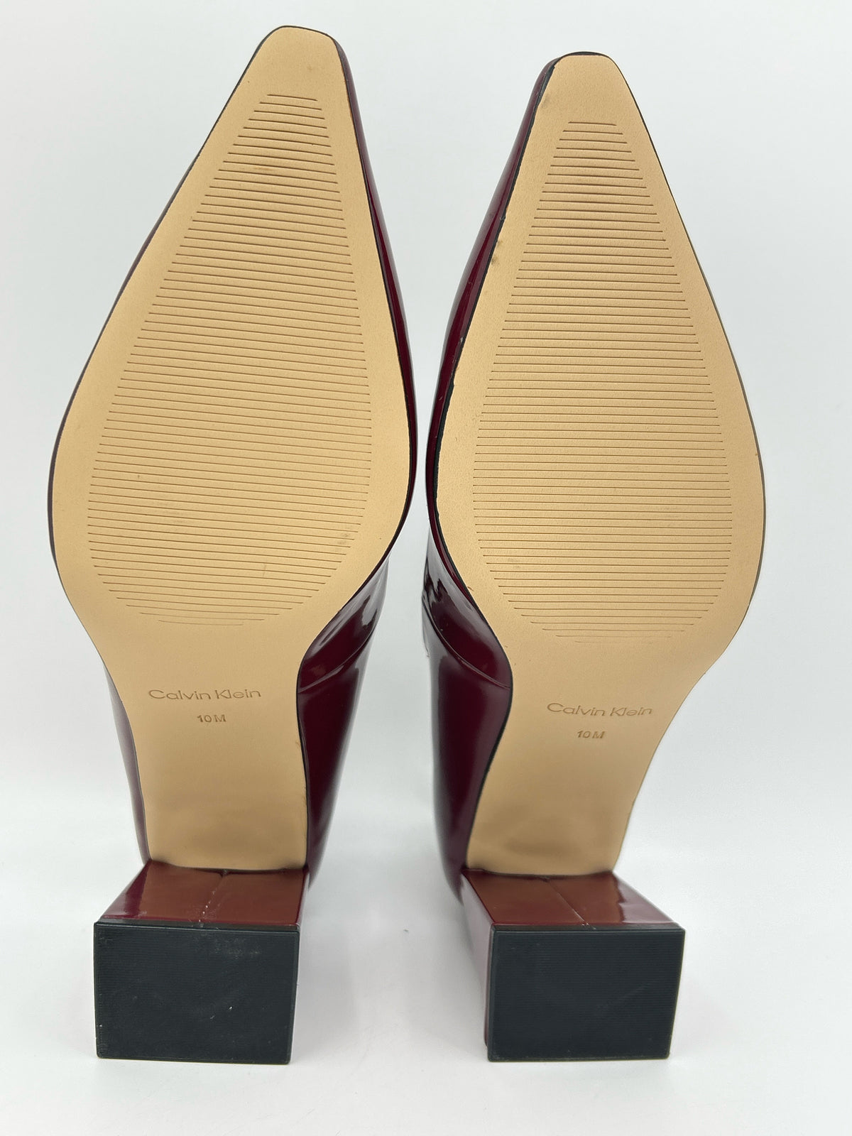 CALVIN KLEIN Size 10M DARK RED Women Pumps
