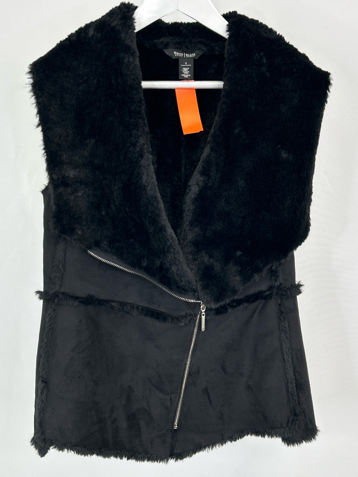 White House Black Market Size S Black Women Vest