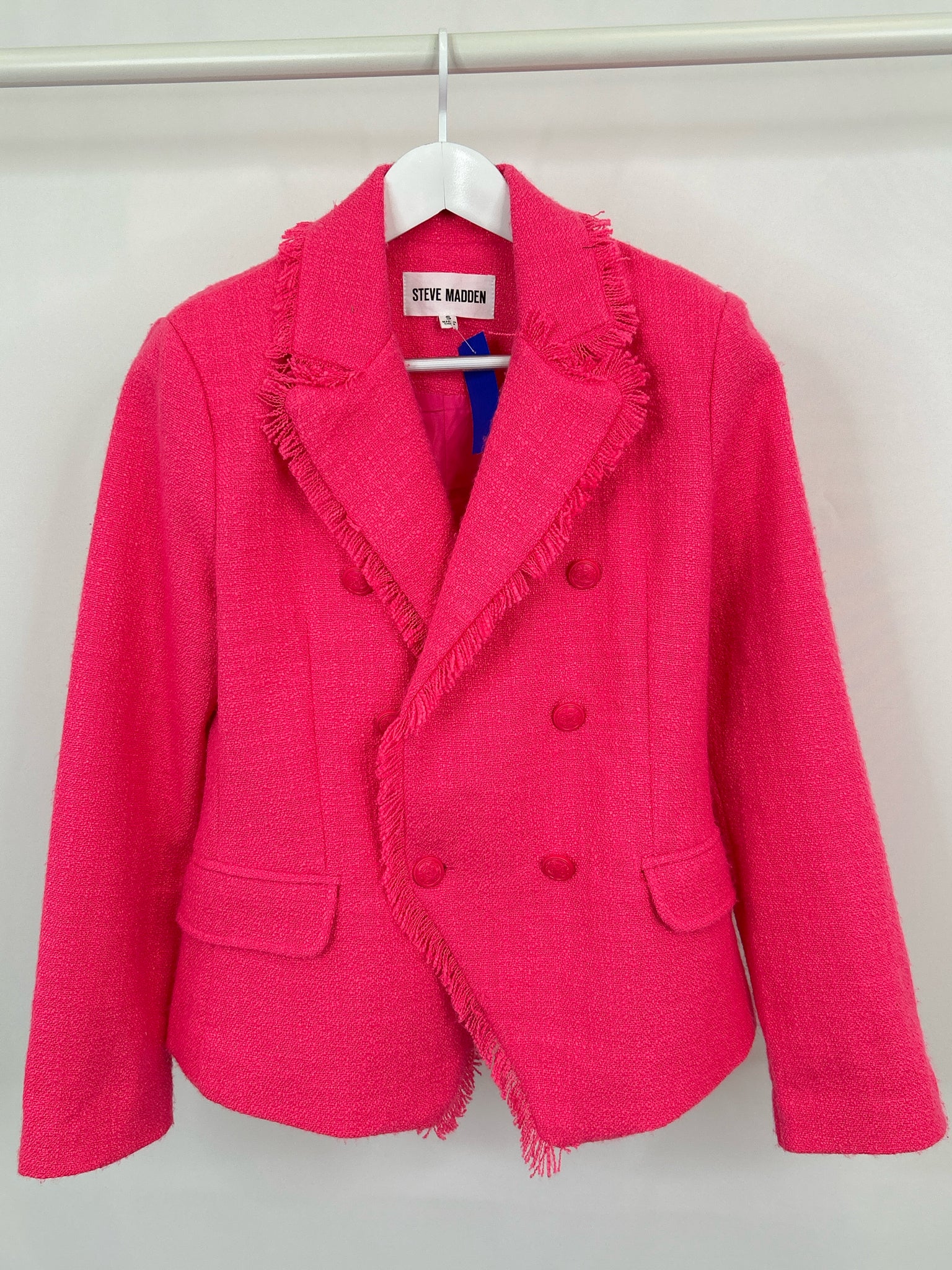 STEVE MADDEN Size S Pink Women Blazer