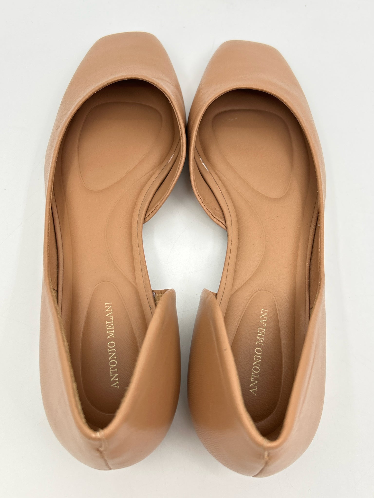 ANTONIO MELANI Size 9M Tan Women Flats