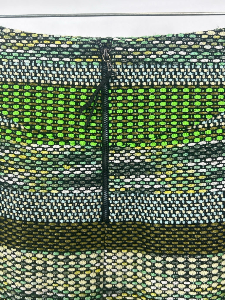 LEIFSDOTTIR Size 4 GREEN AND BLACK Skirt