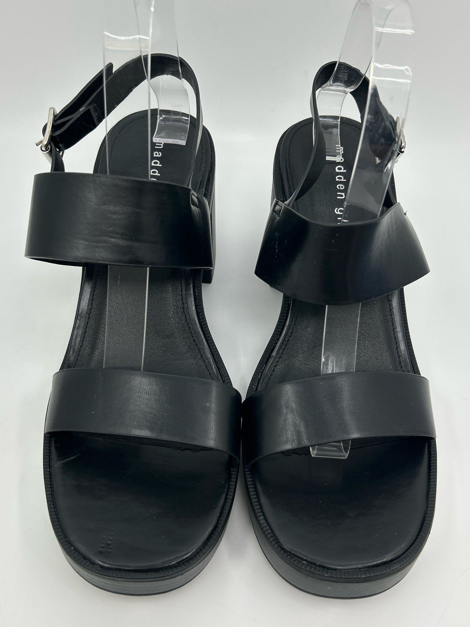 MADDEN GIRL Size 11 Black Women Sandal