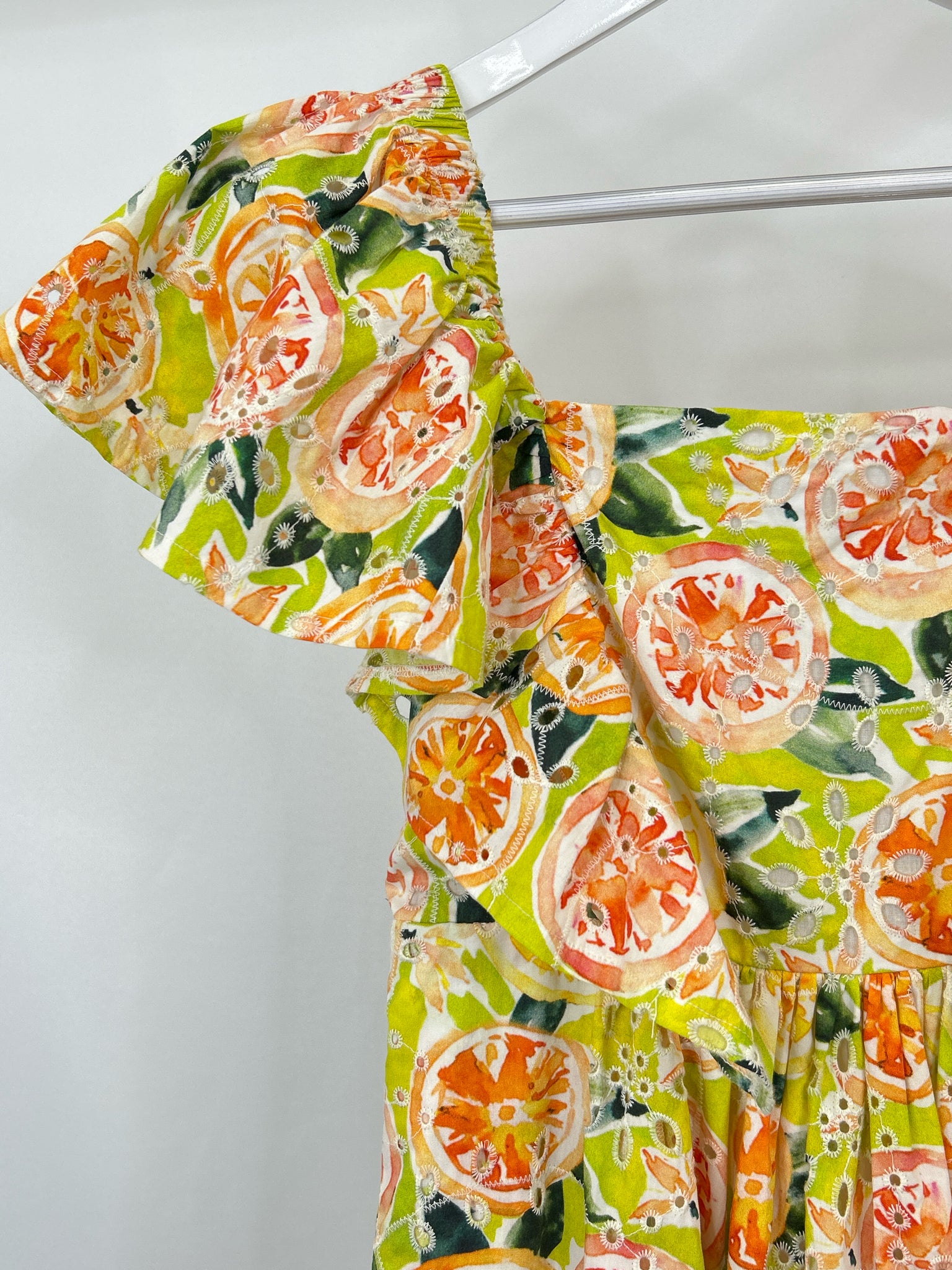 BOO GEMES Size M Yellow and Orange Women Dress