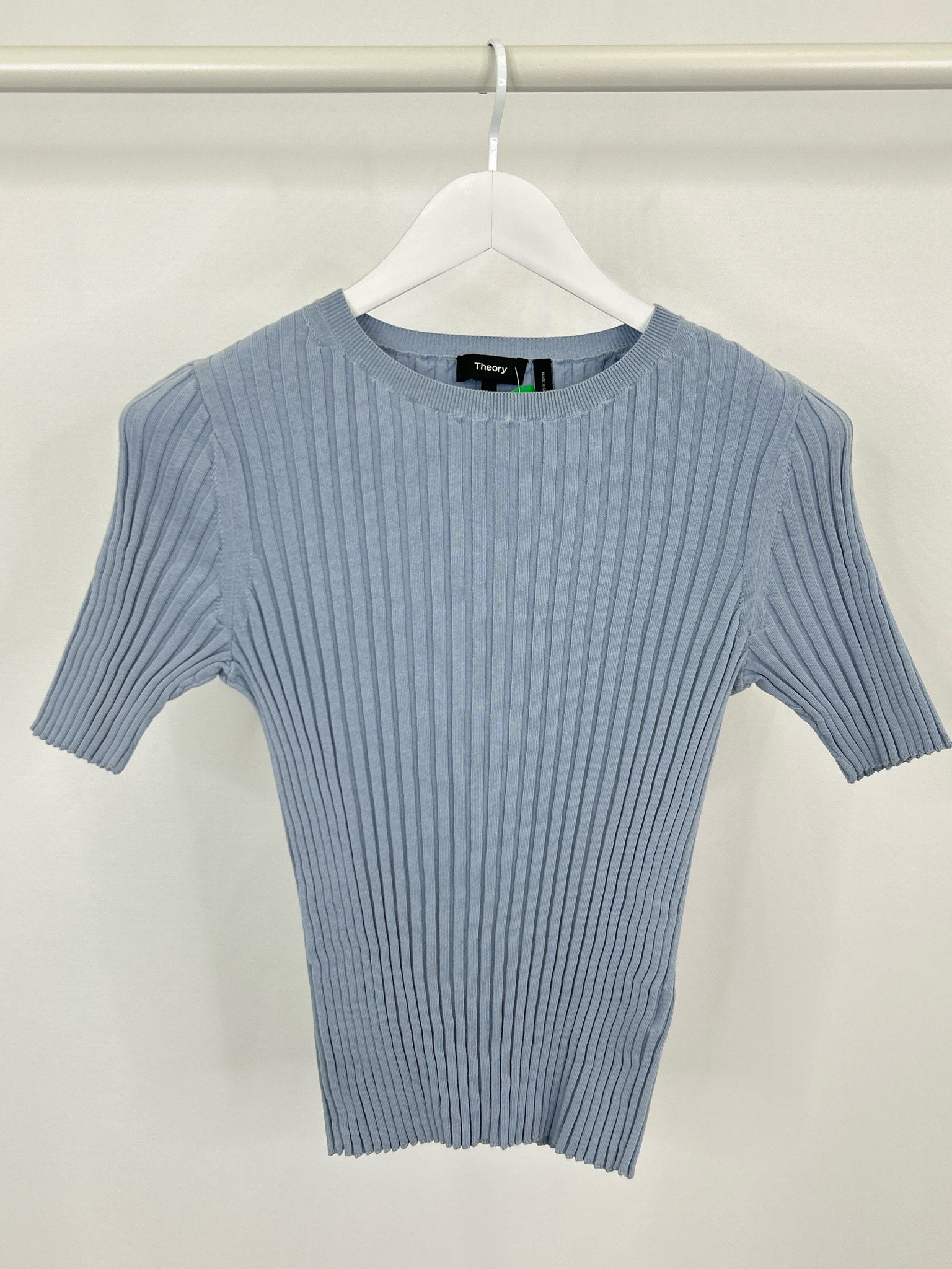 THEORY Size L Pale Blue Women Sweater