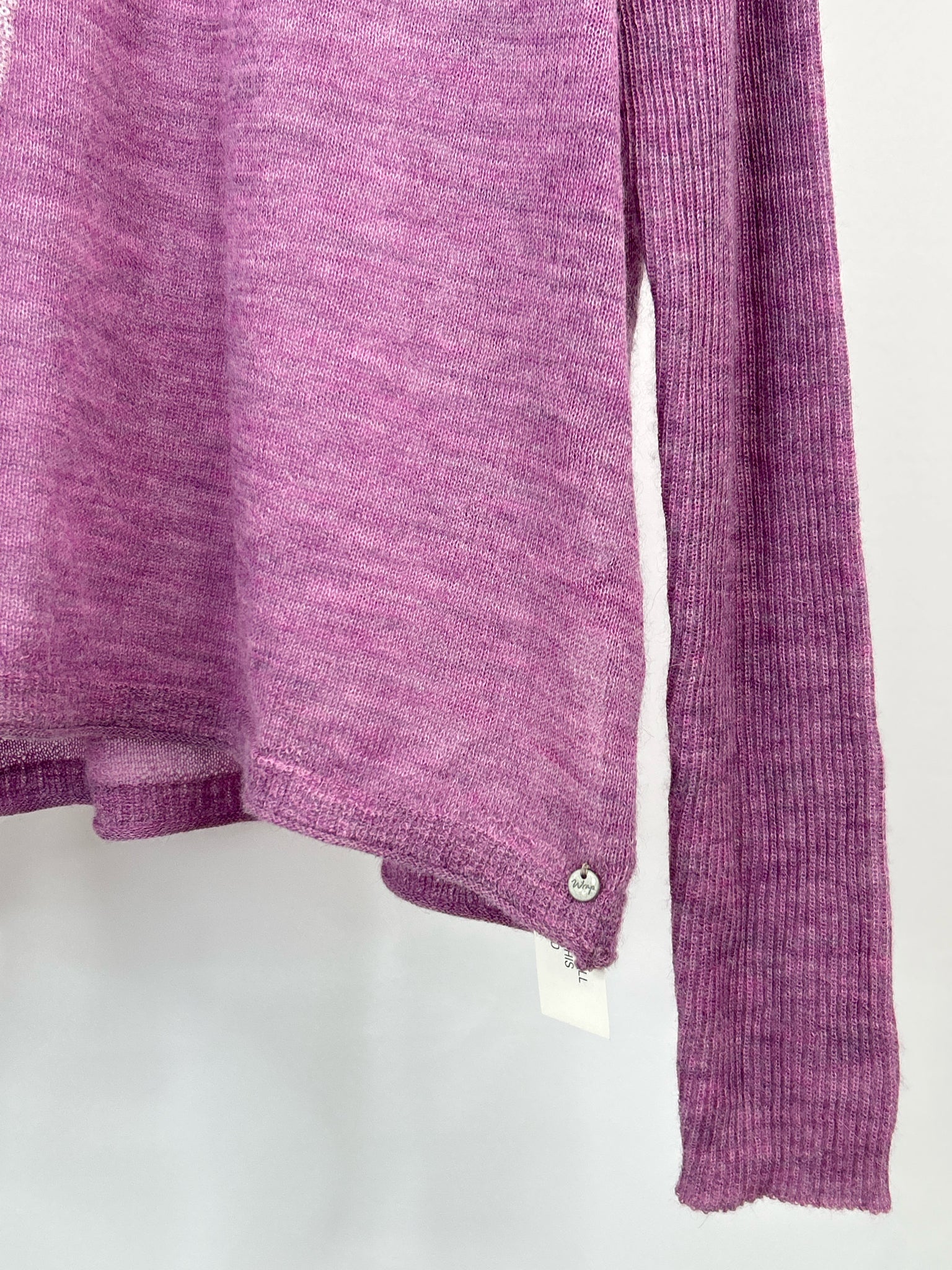 WRAP London Size M Purple Women Sweater NWT