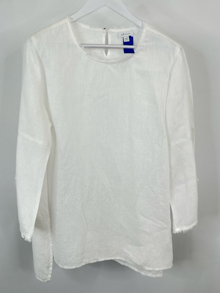 J JILL Size 2X White Women's Tunic