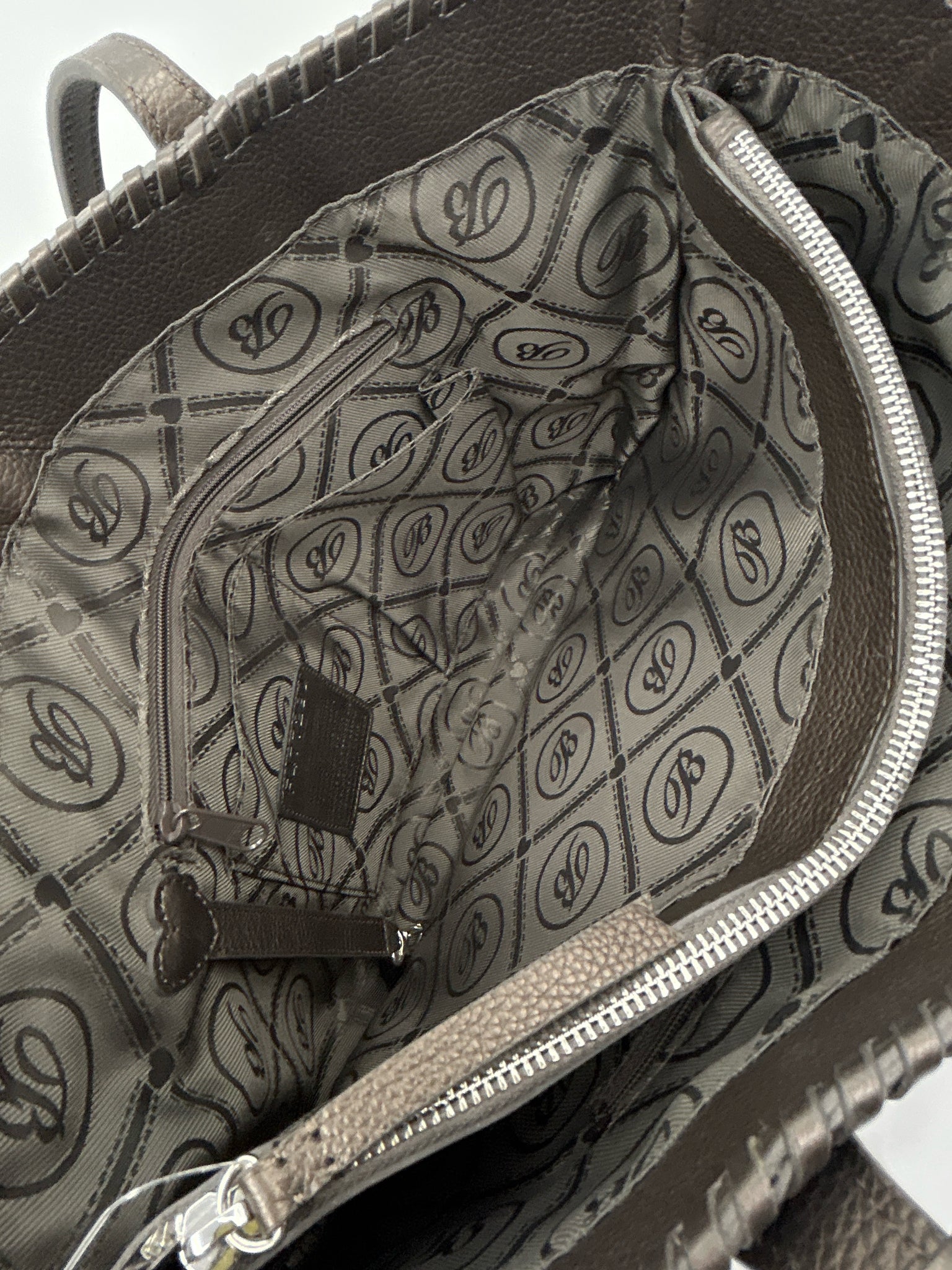 BRIGHTON Pewter Women Tote