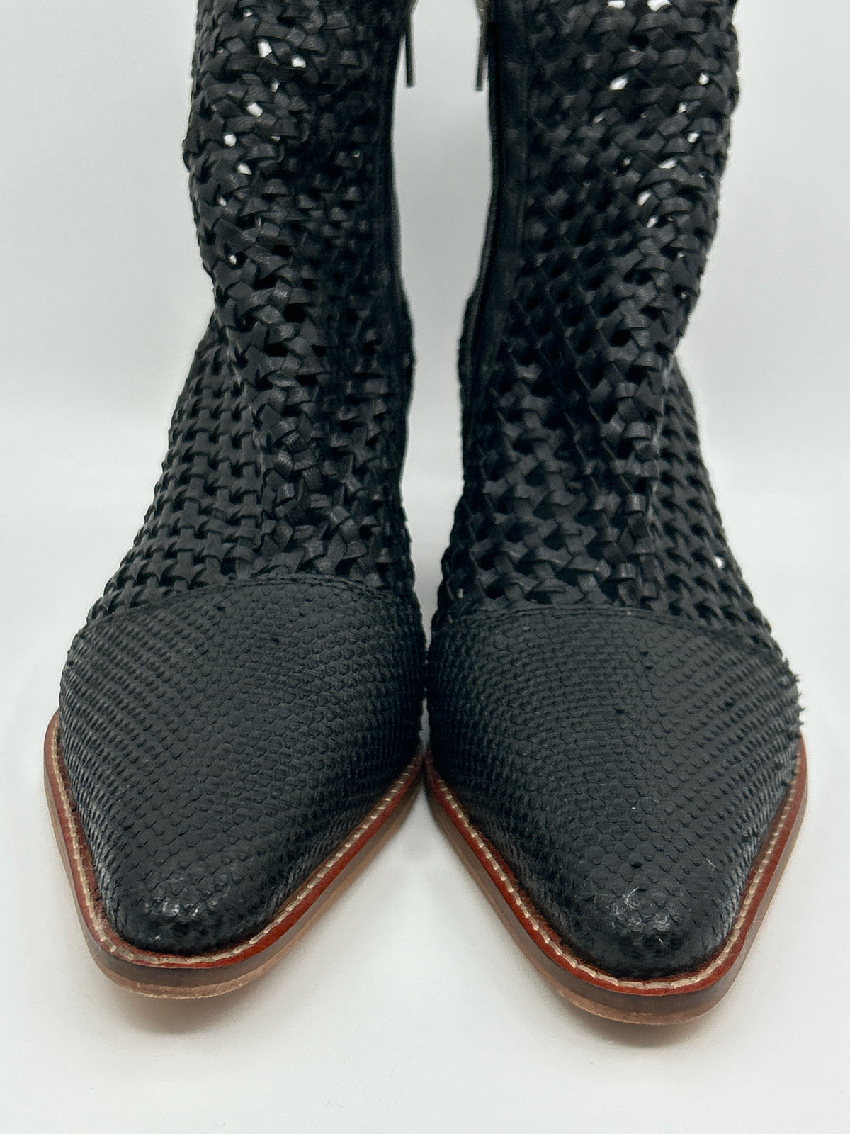 FREE PEOPLE Size 39 Black Women Booties