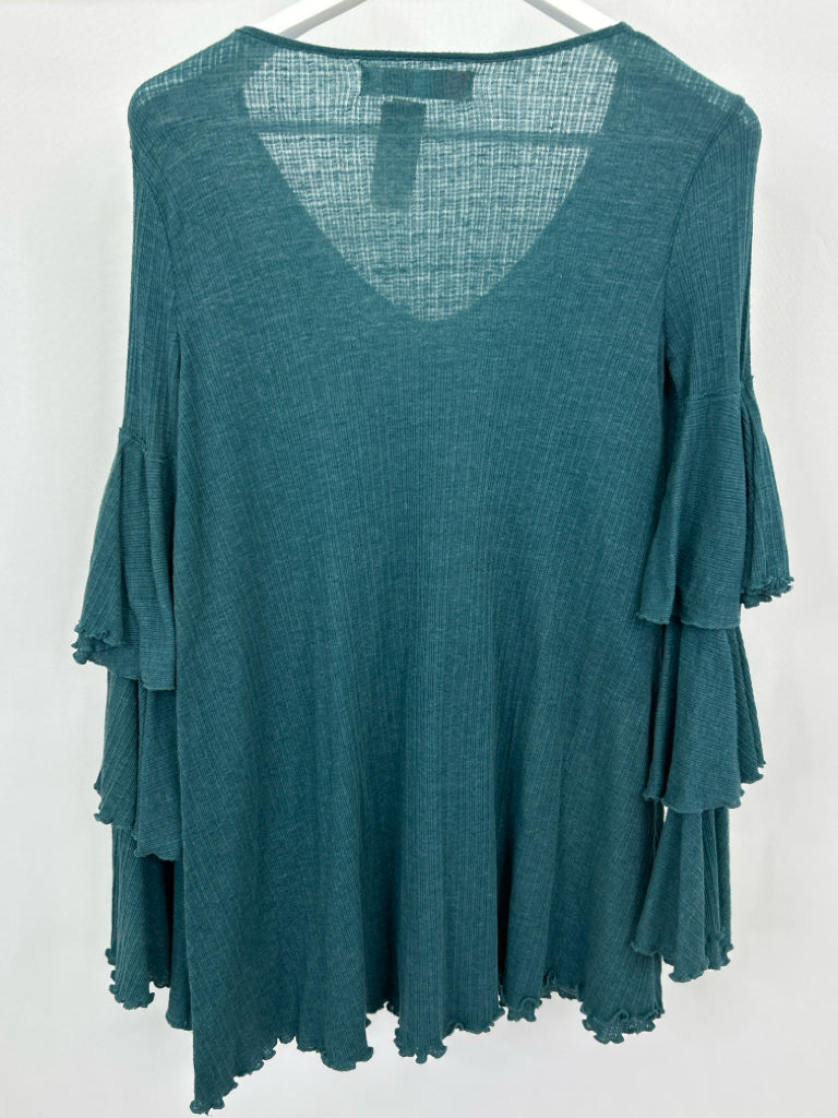 FP Beach Women Size XS Teal Tunic