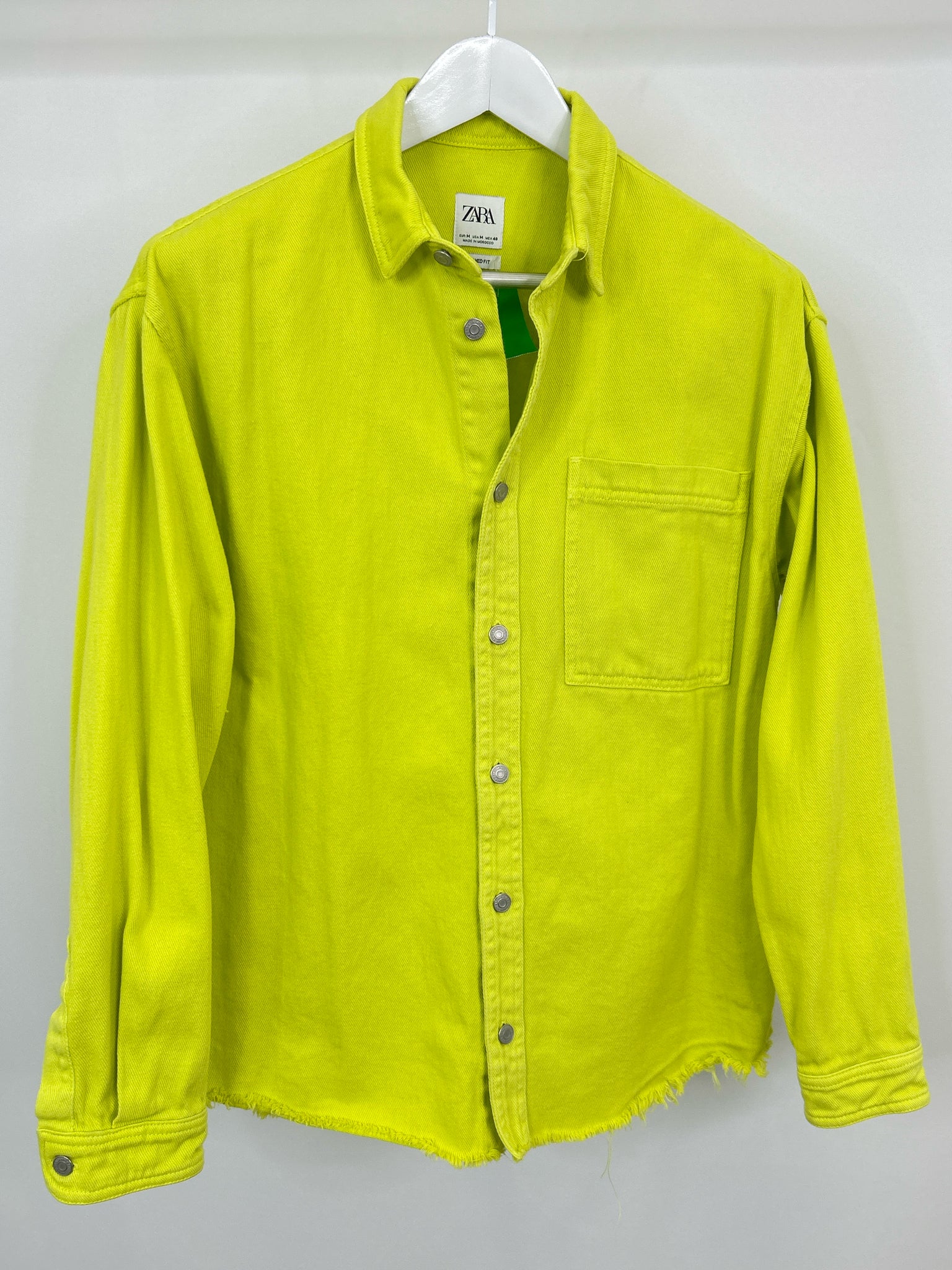 ZARA Size M Green Women Jacket