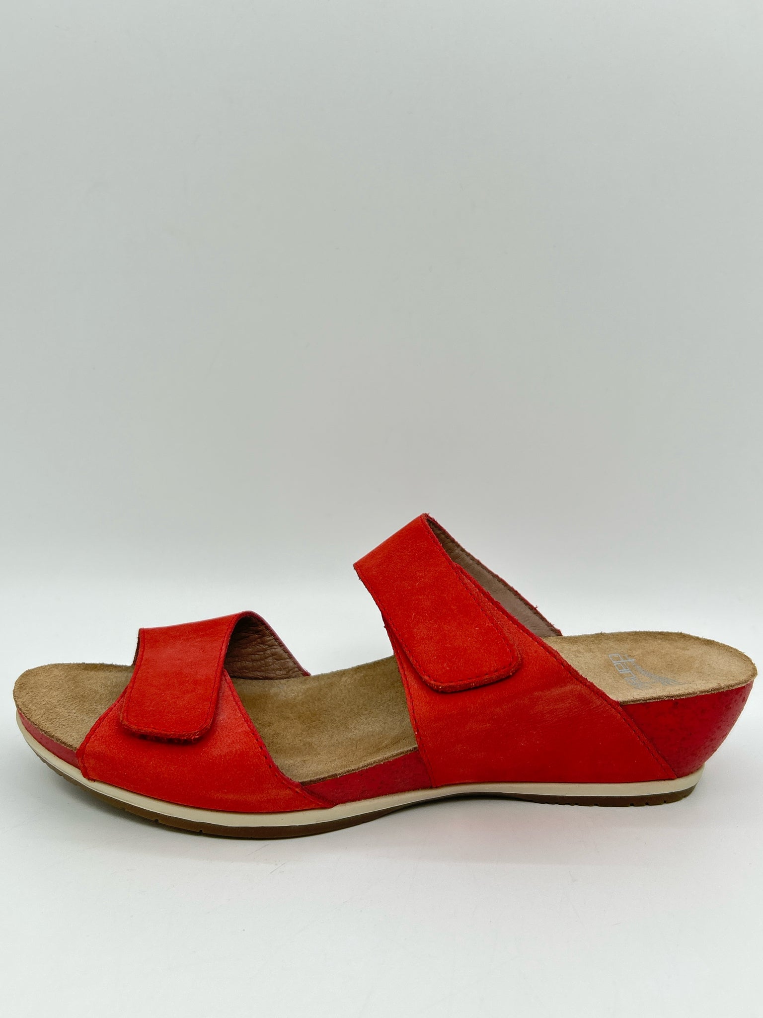 DANSKO Size 39/8.5-9 Red Women Sandal