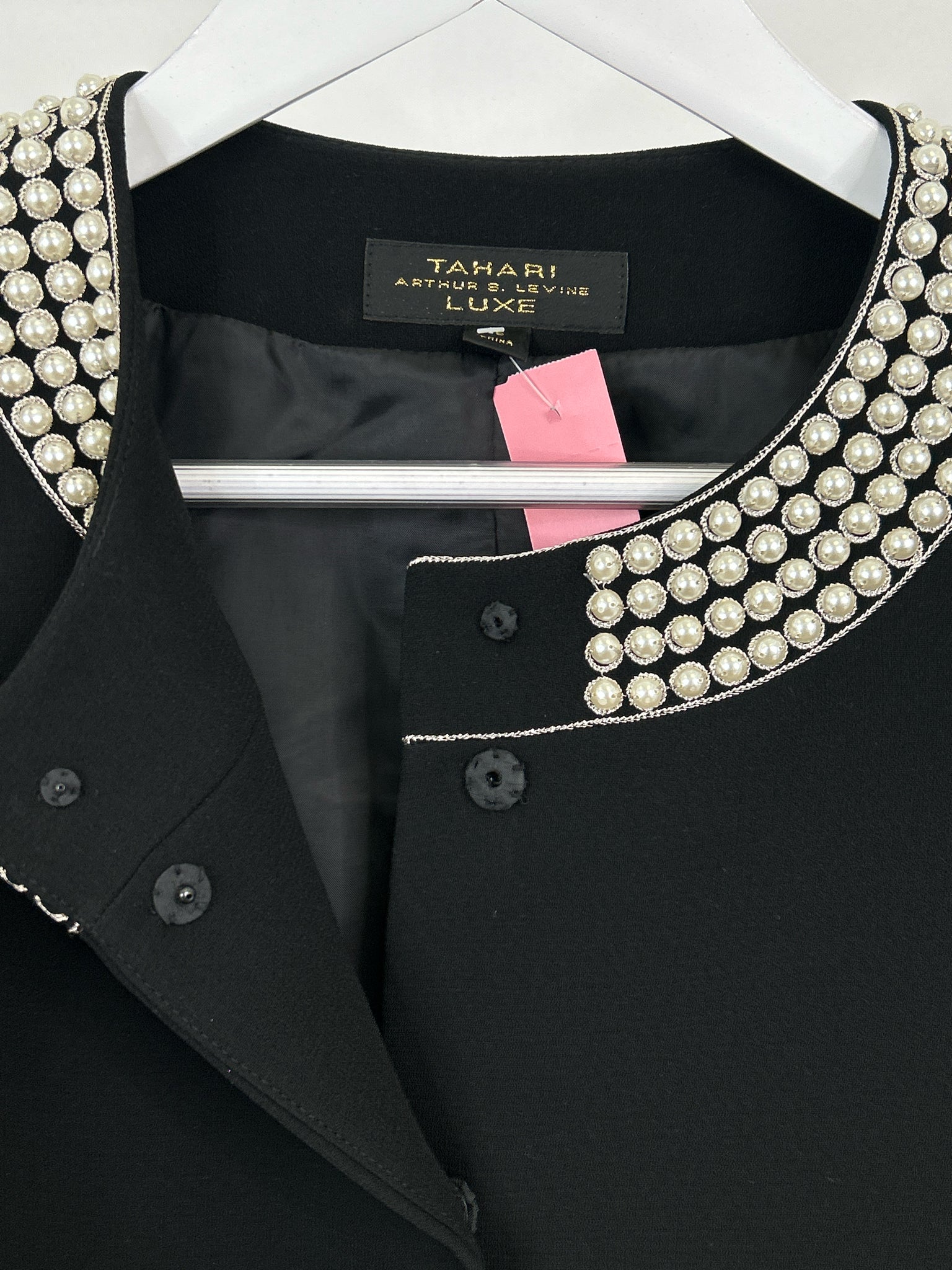 TAHARI Size 16 Black Women Jacket