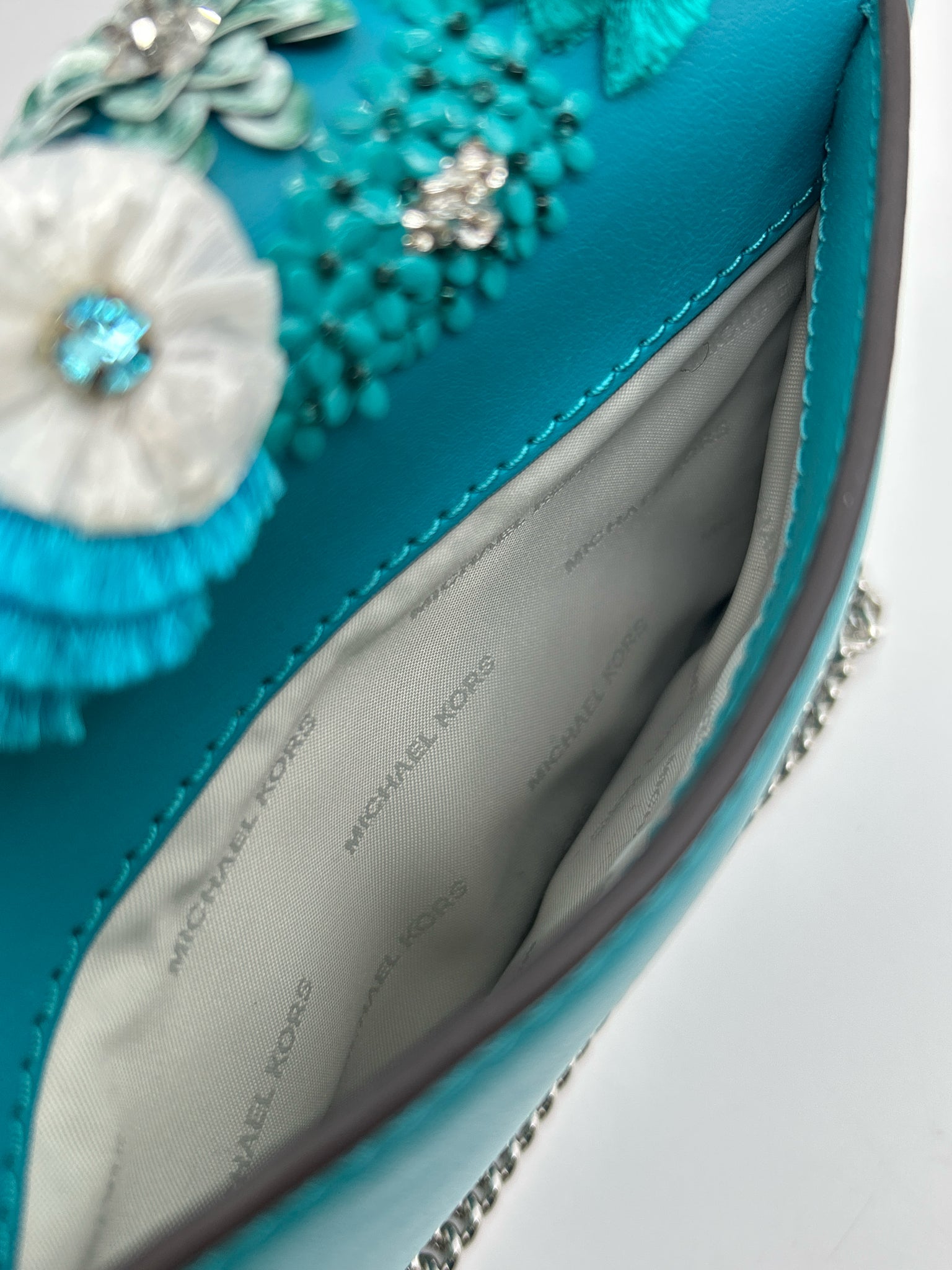 MICHAEL KORS NWOT Teal Women Purse