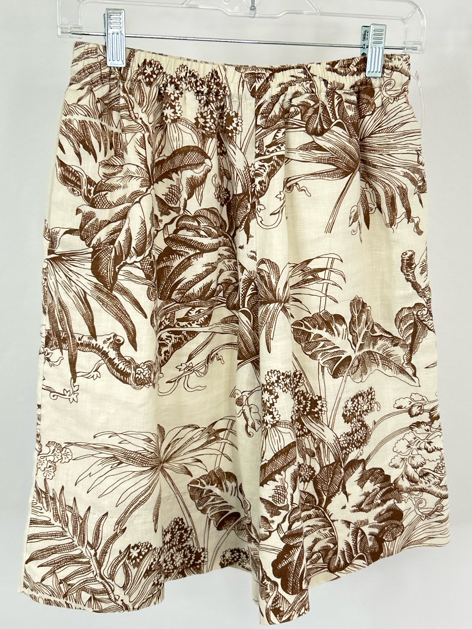 COS Size 2 Brown Print Women Shorts