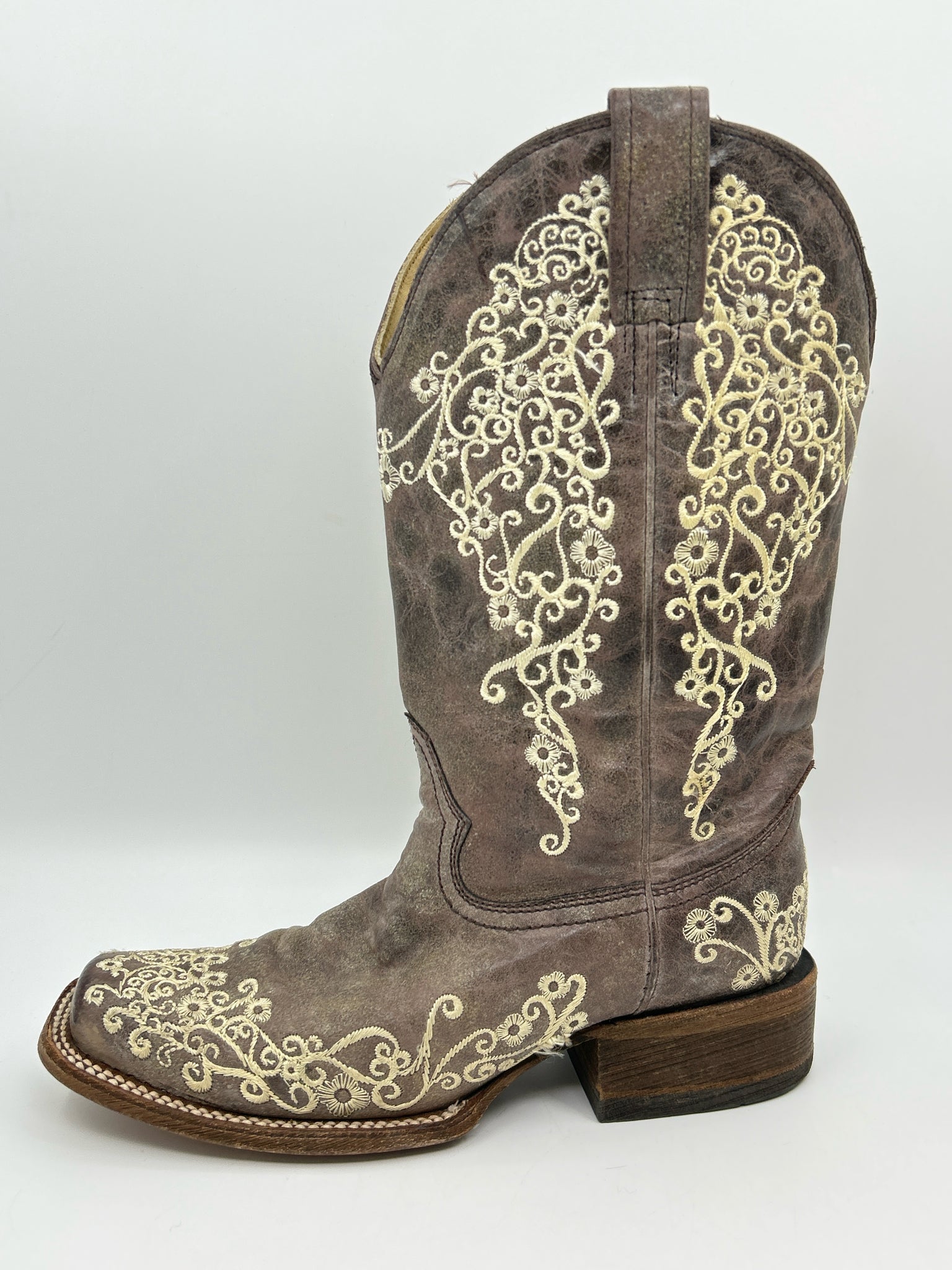 CORRAL Size 8M Taupe Women Boots