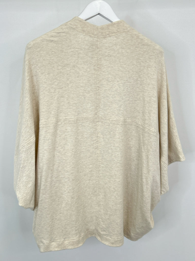 ATHLETA Women Size M Cream Cardigan