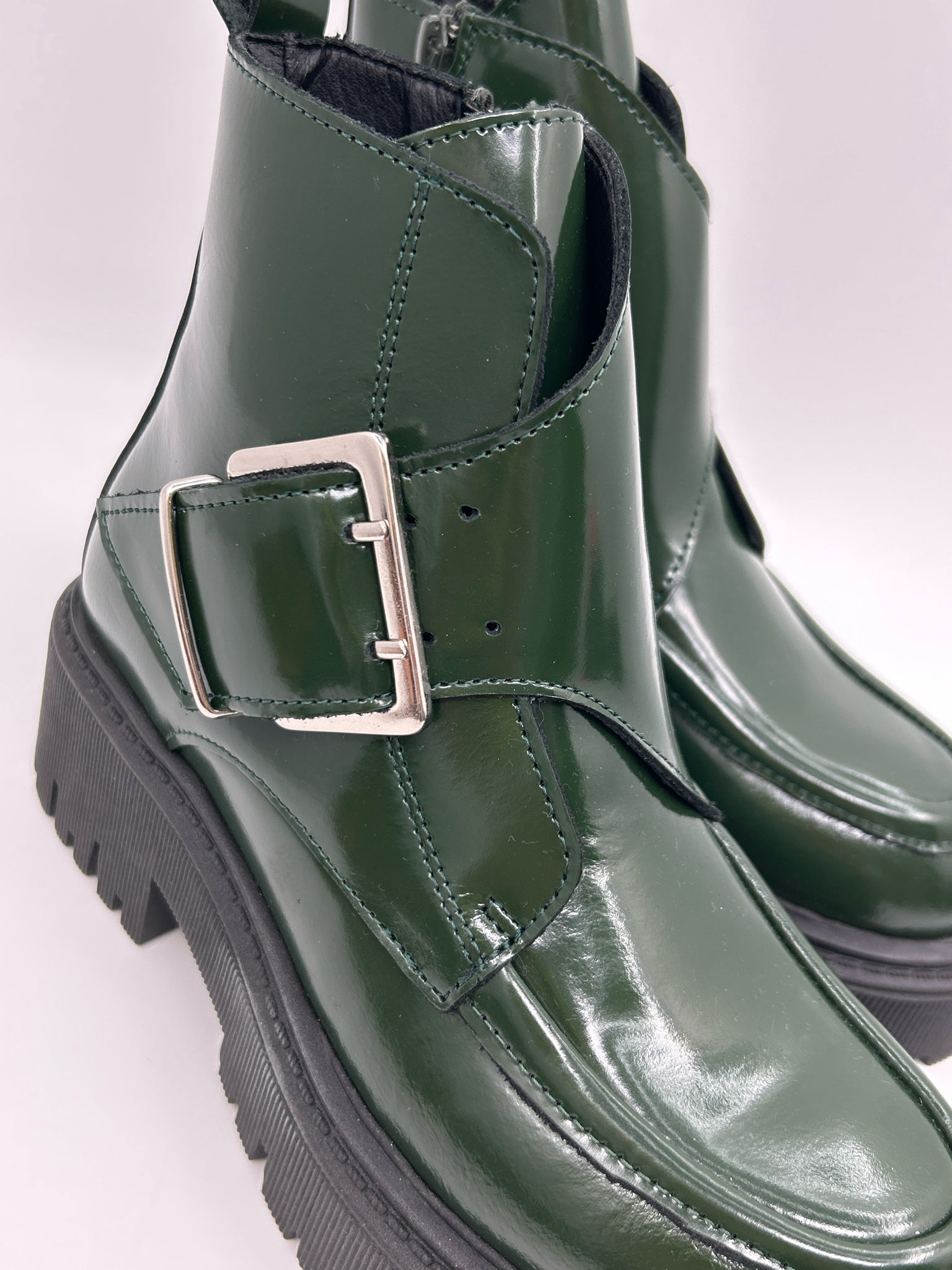 MAEVE Size 37/7 Green Women Boots