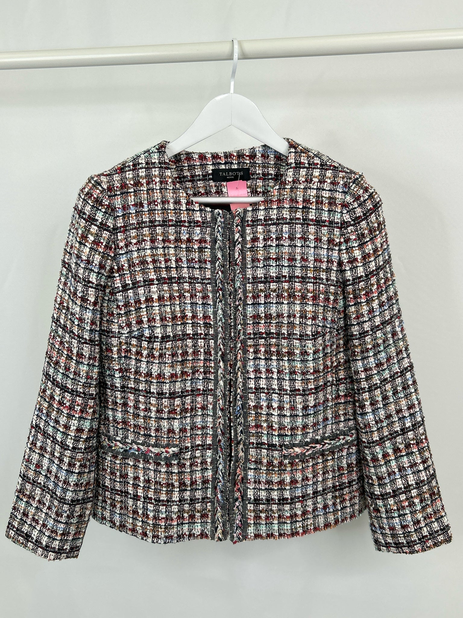 TALBOTS Size 10P Multi-Color Women Jacket