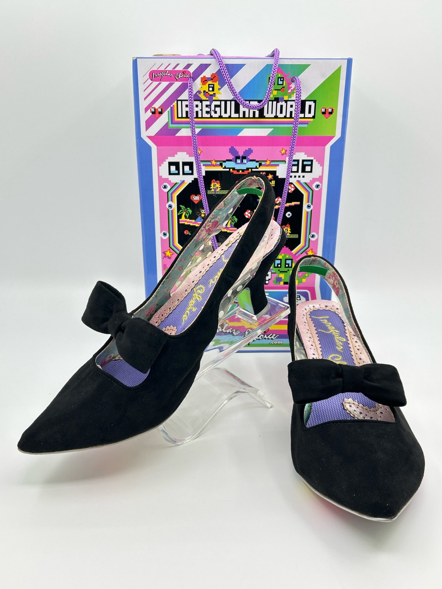 IRREGULAR CHOICE Size 43 Black Women Pumps