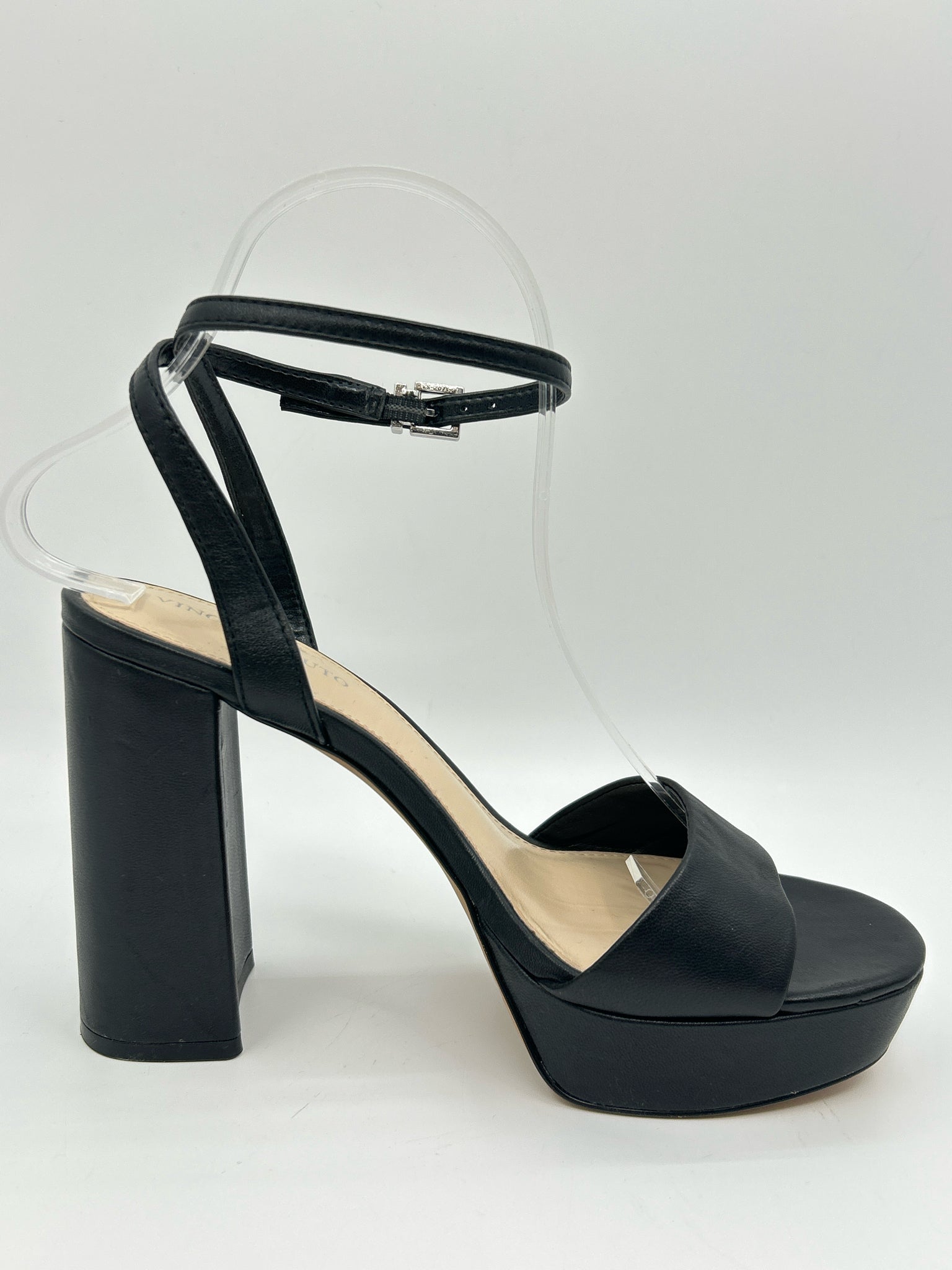 VINCE CAMUTO Size 7.5M Black Women Sandal