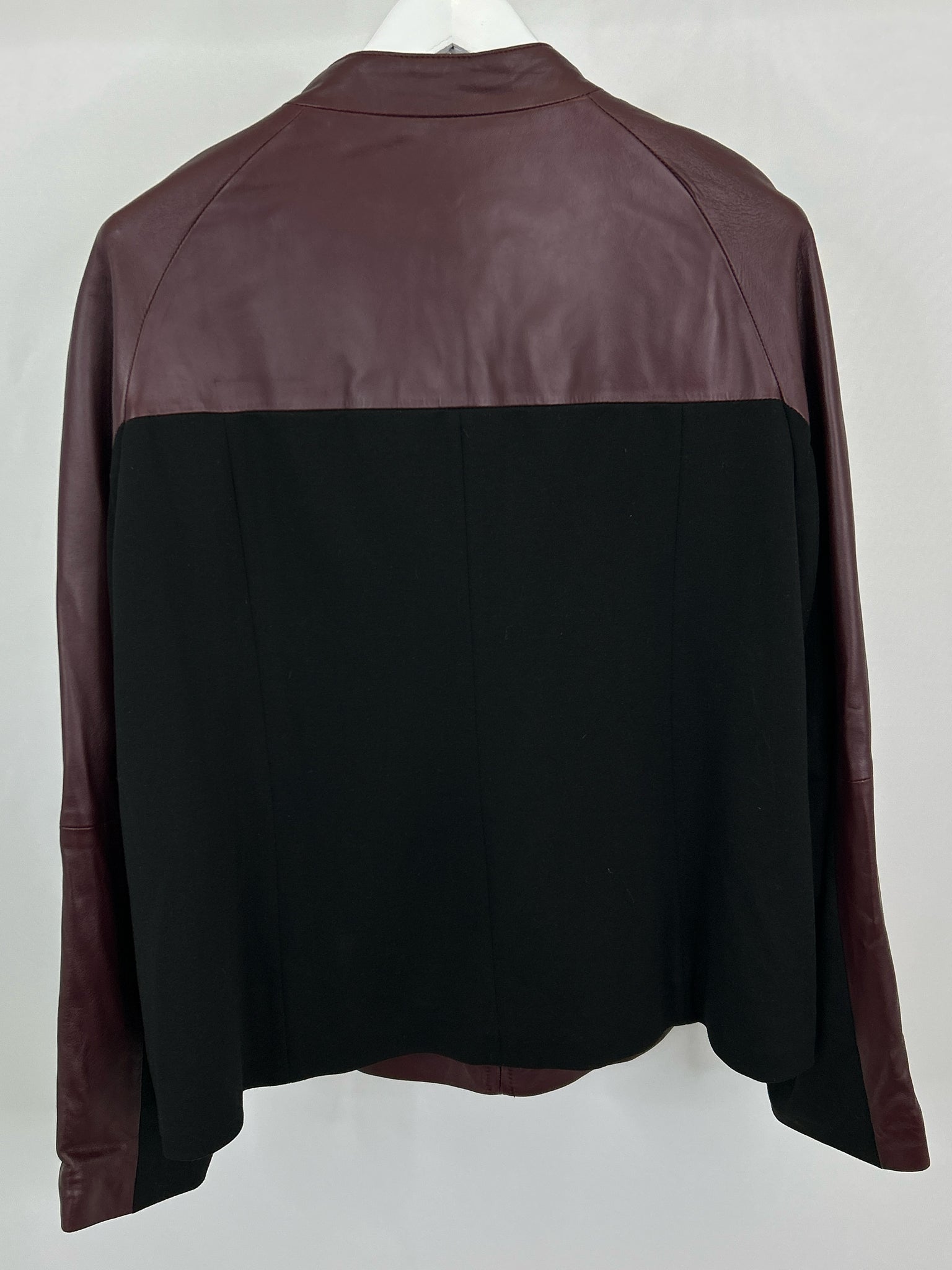 HAL RUBENSTEIN Size 2X Burgundy Women Jacket