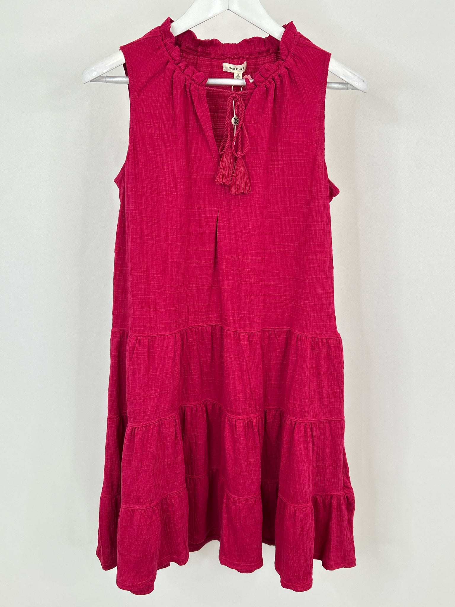 MAX STUDIO Size M berry Women Dress
