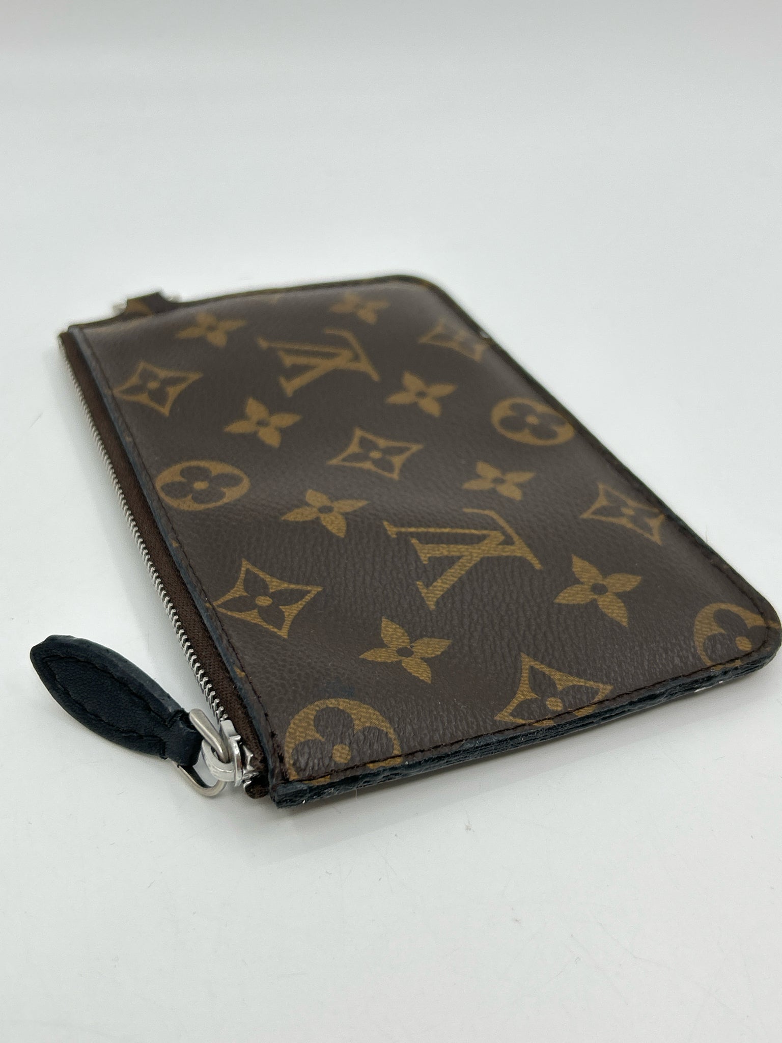 LOUIS VUITTON Brown Monogram Women Pouch Purse