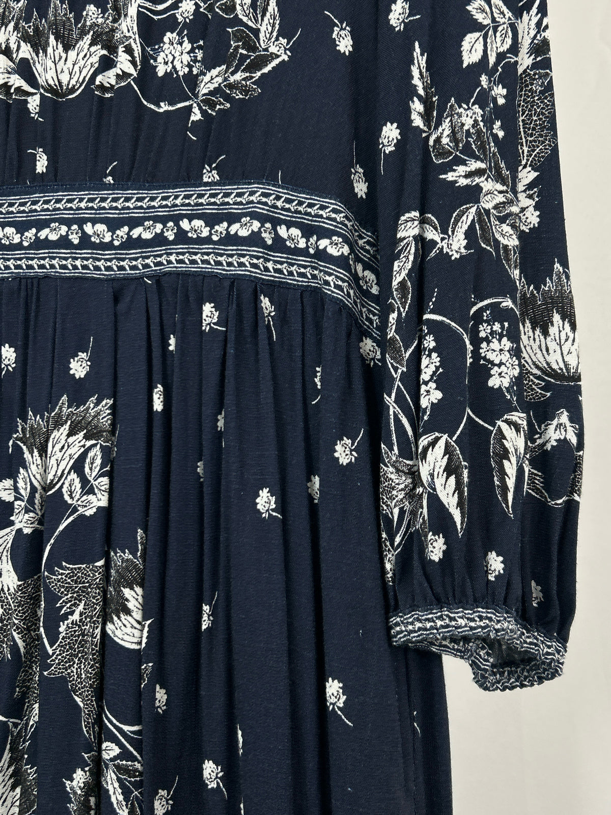 MAX STUDIO Size L Navy Women Dress