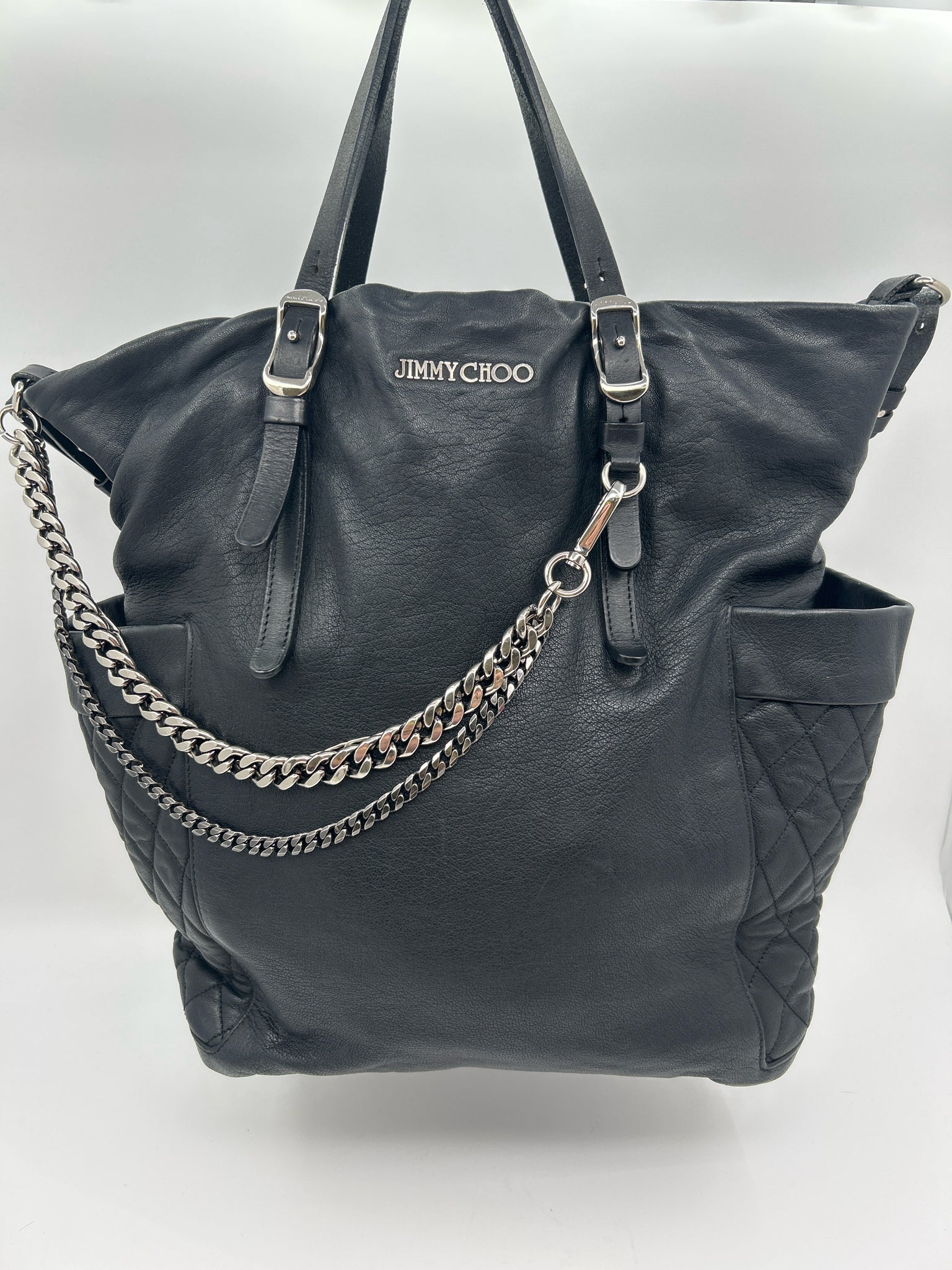 JIMMY CHOO Black Women Purse