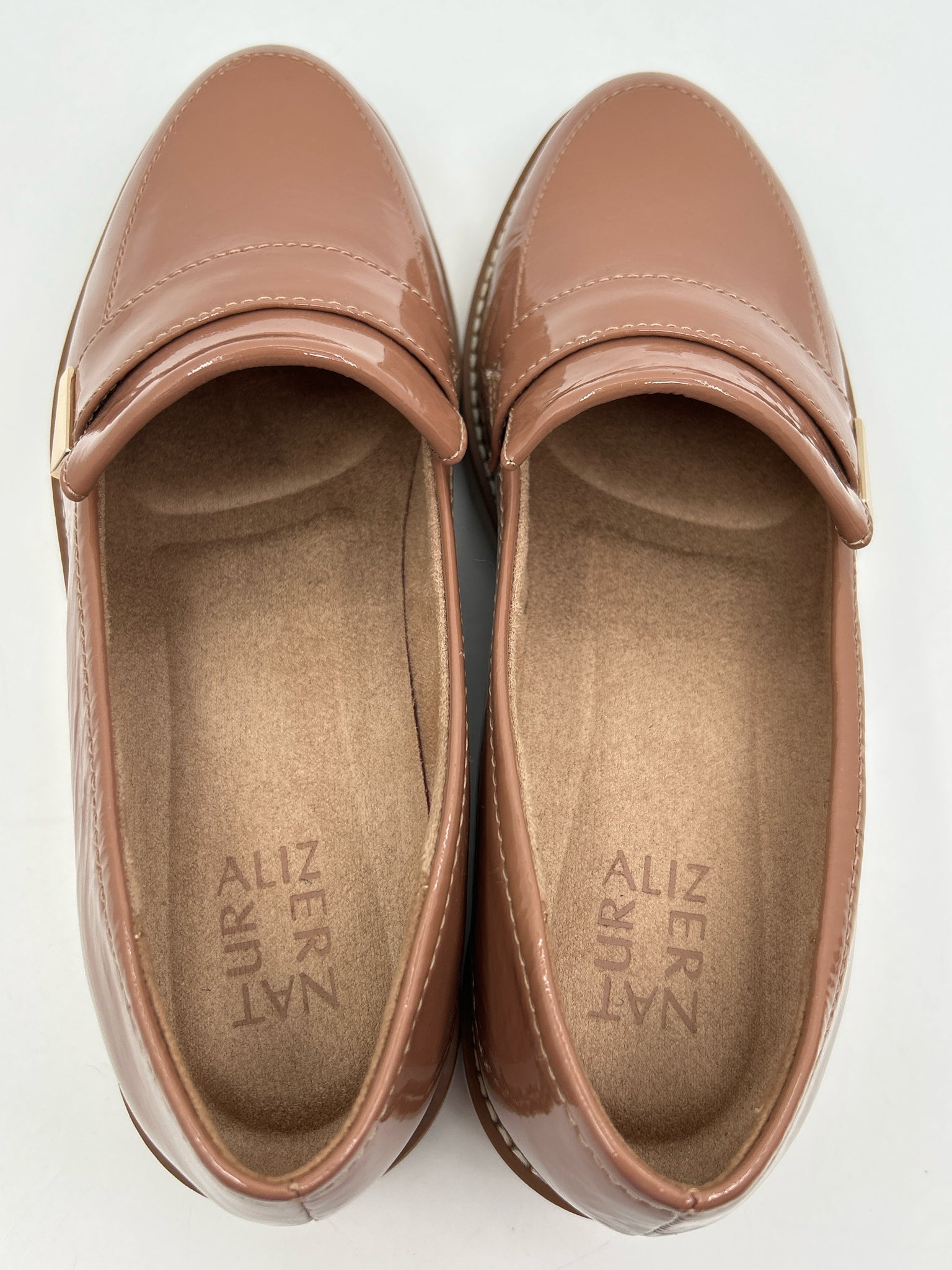 NATURALIZER Size 8.5W Tan Women Loafer