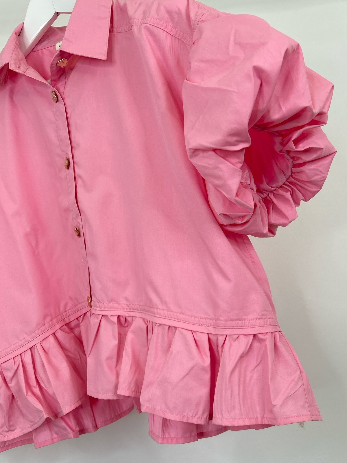 ENTRO Size S Pink Women Shirt
