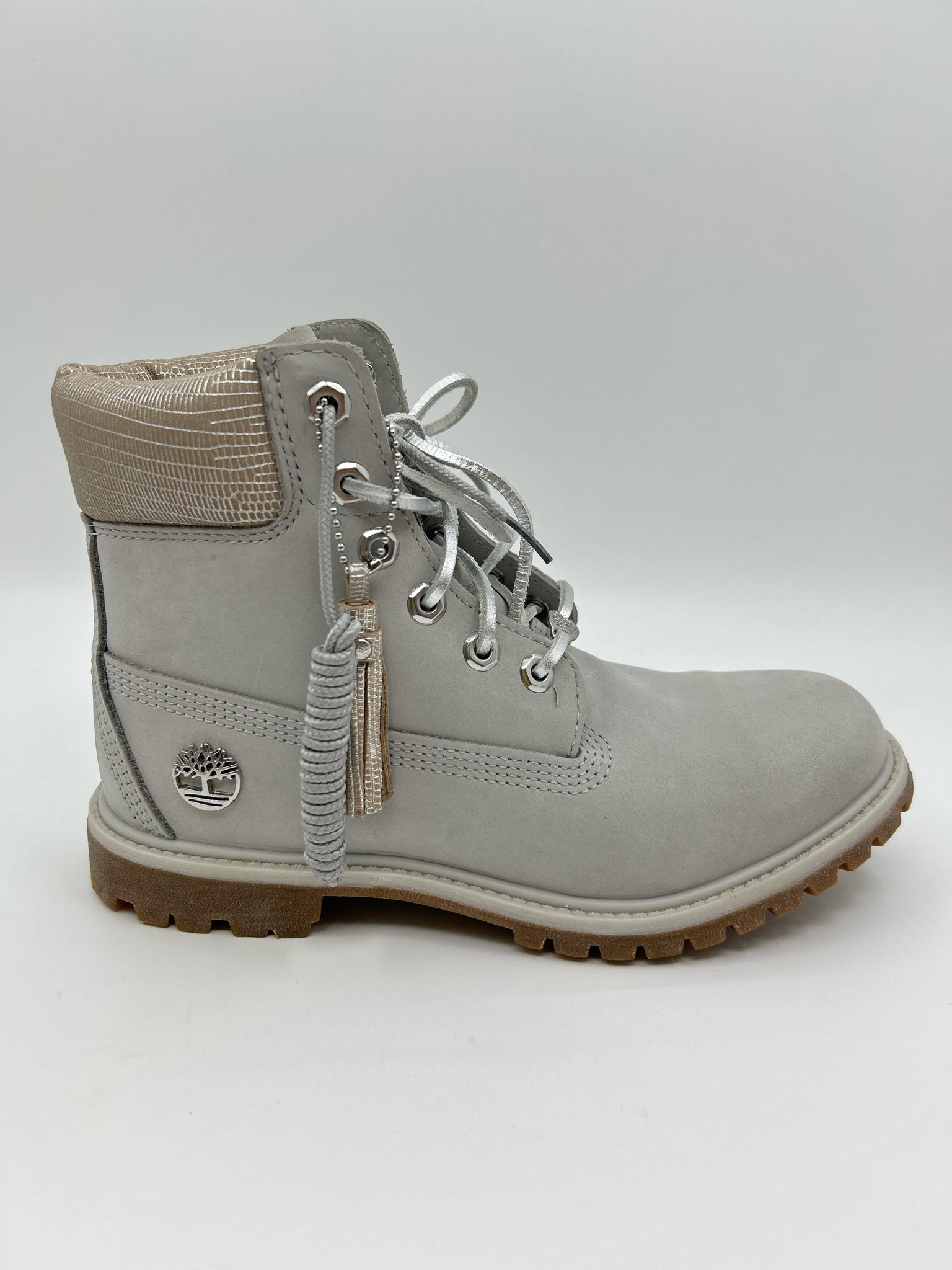 TIMBERLAND Size 9 Grey Women Boots